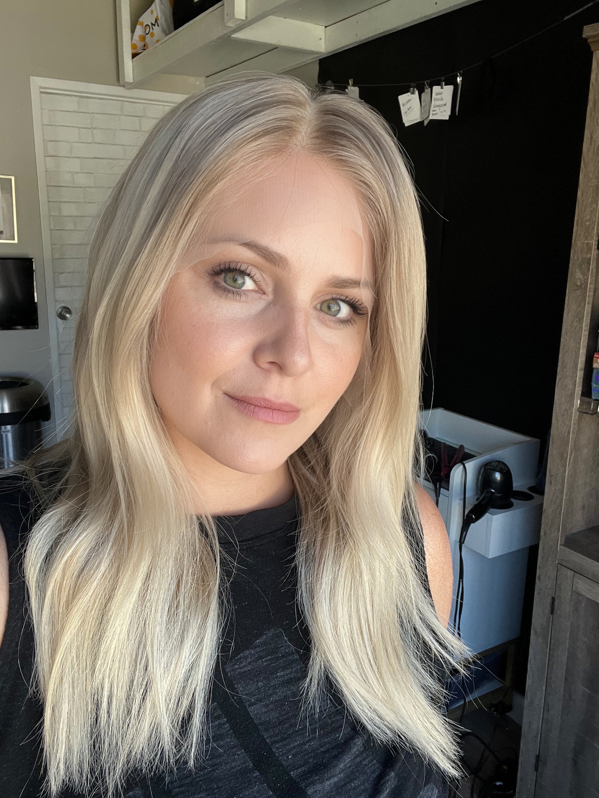 "Emma" Transparent 17" Lace Front Wig