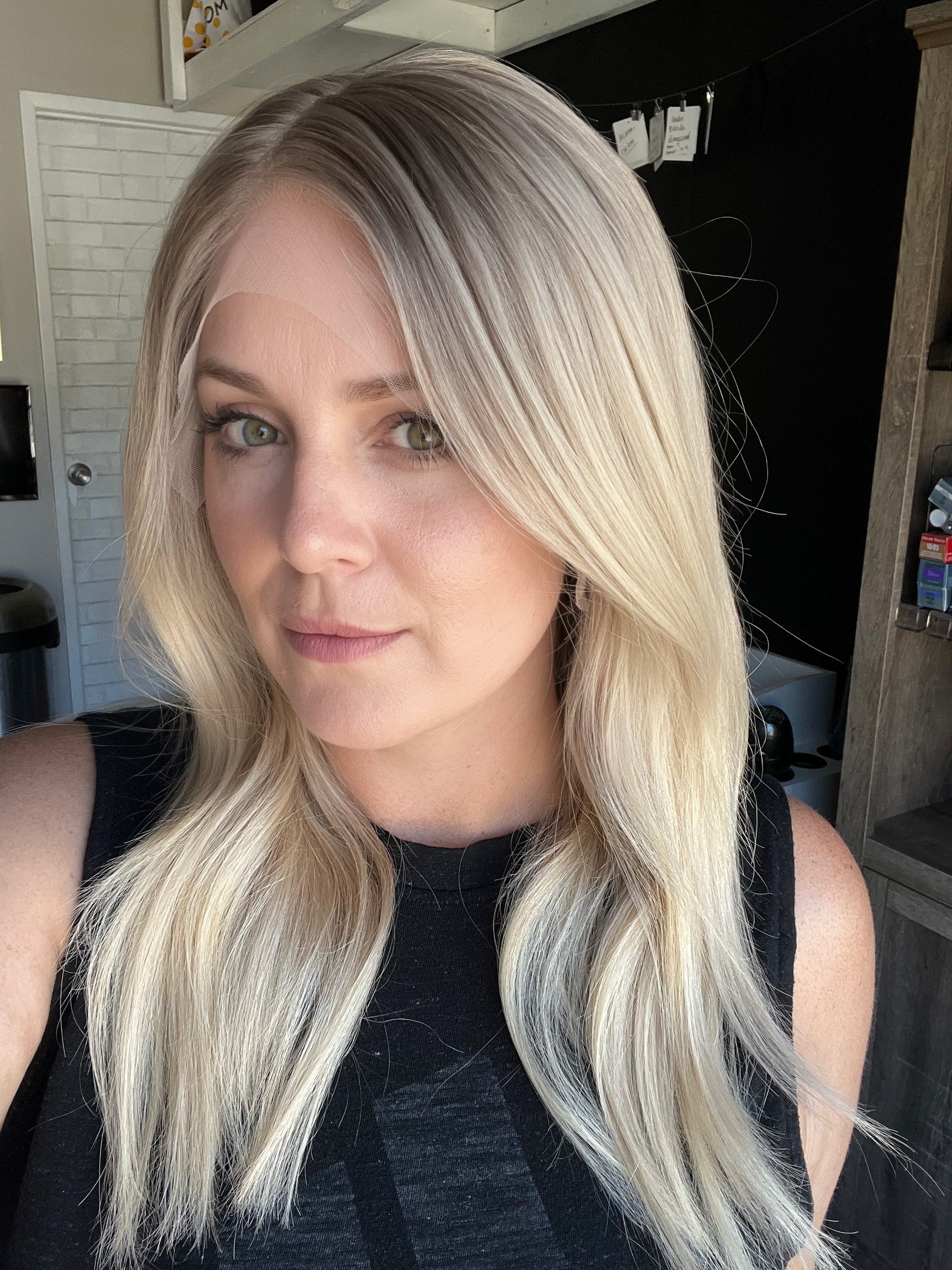 "Emma" Transparent 17" Lace Front Wig