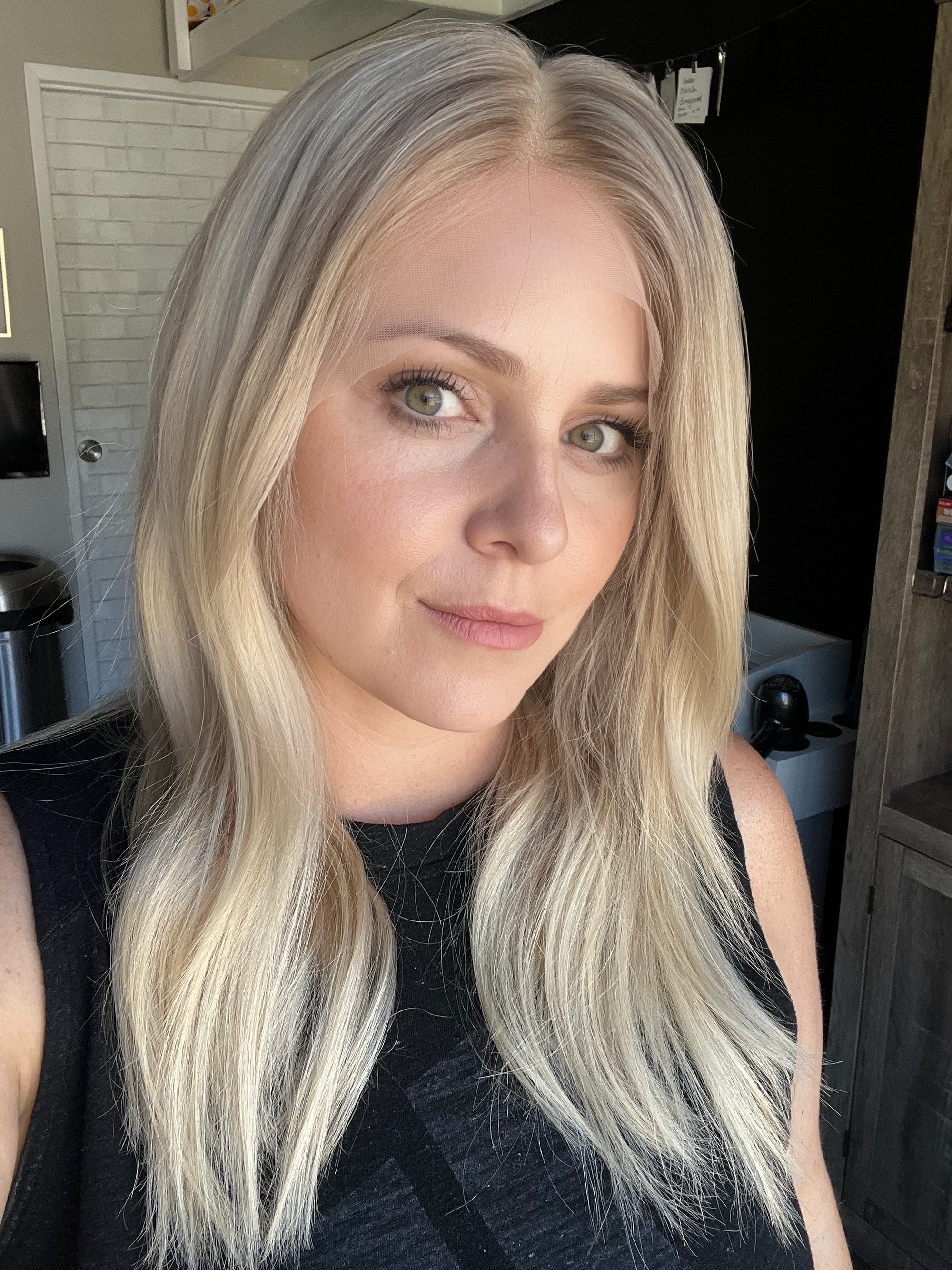 "Emma" Transparent 17" Lace Front Wig