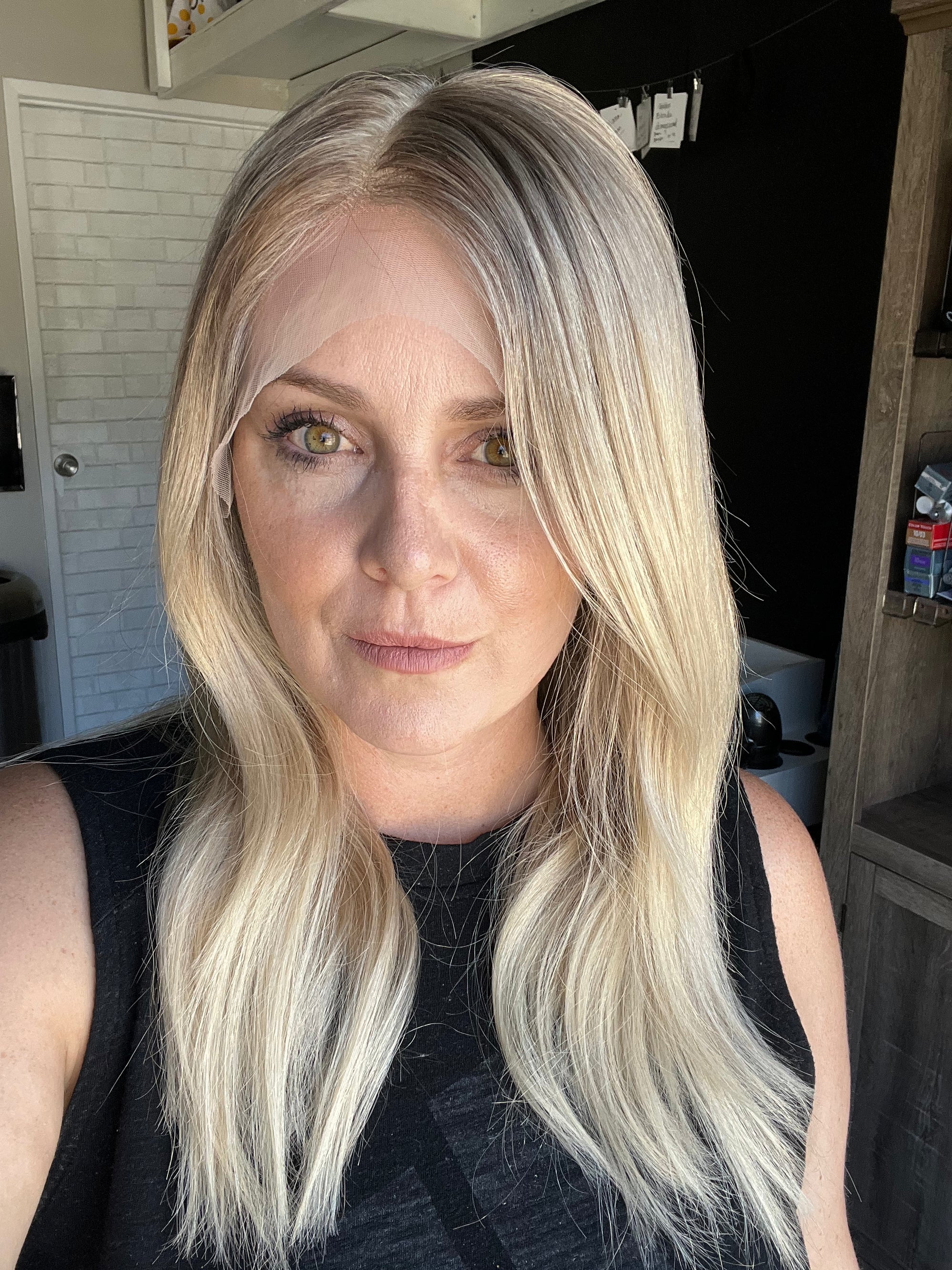 "Emma" Transparent 17" Lace Front Wig