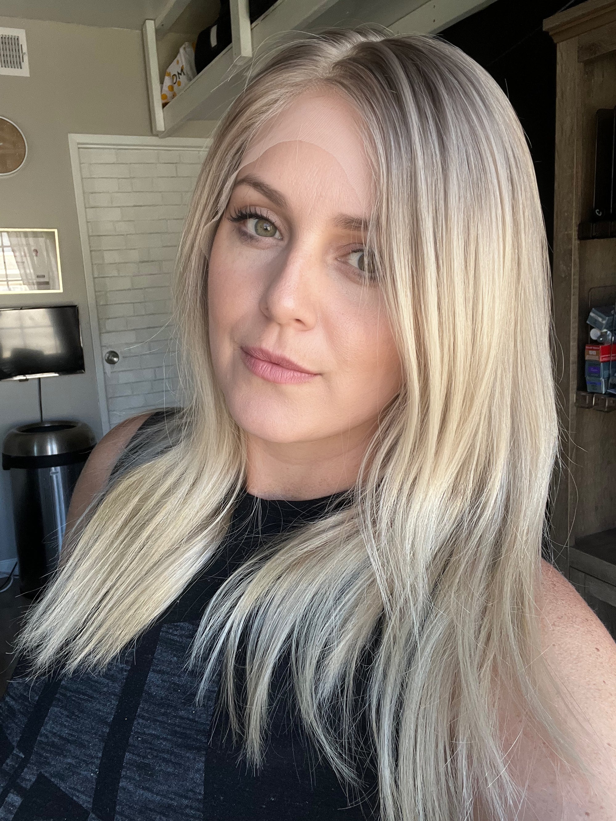 "Emma" Transparent 17" Lace Front Wig