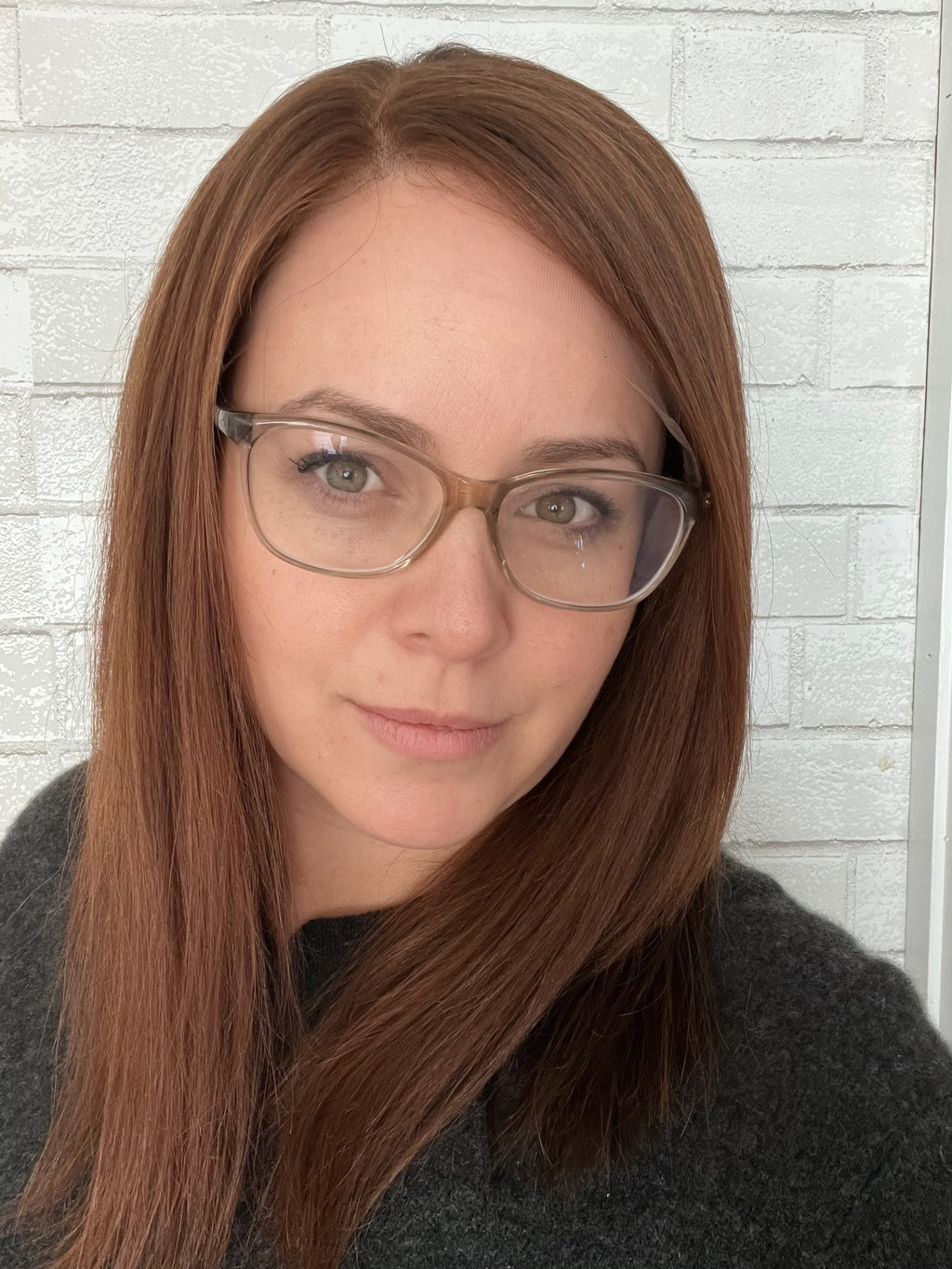 "Ruby" 14" Transparent Lace Front Wig - Size Medium