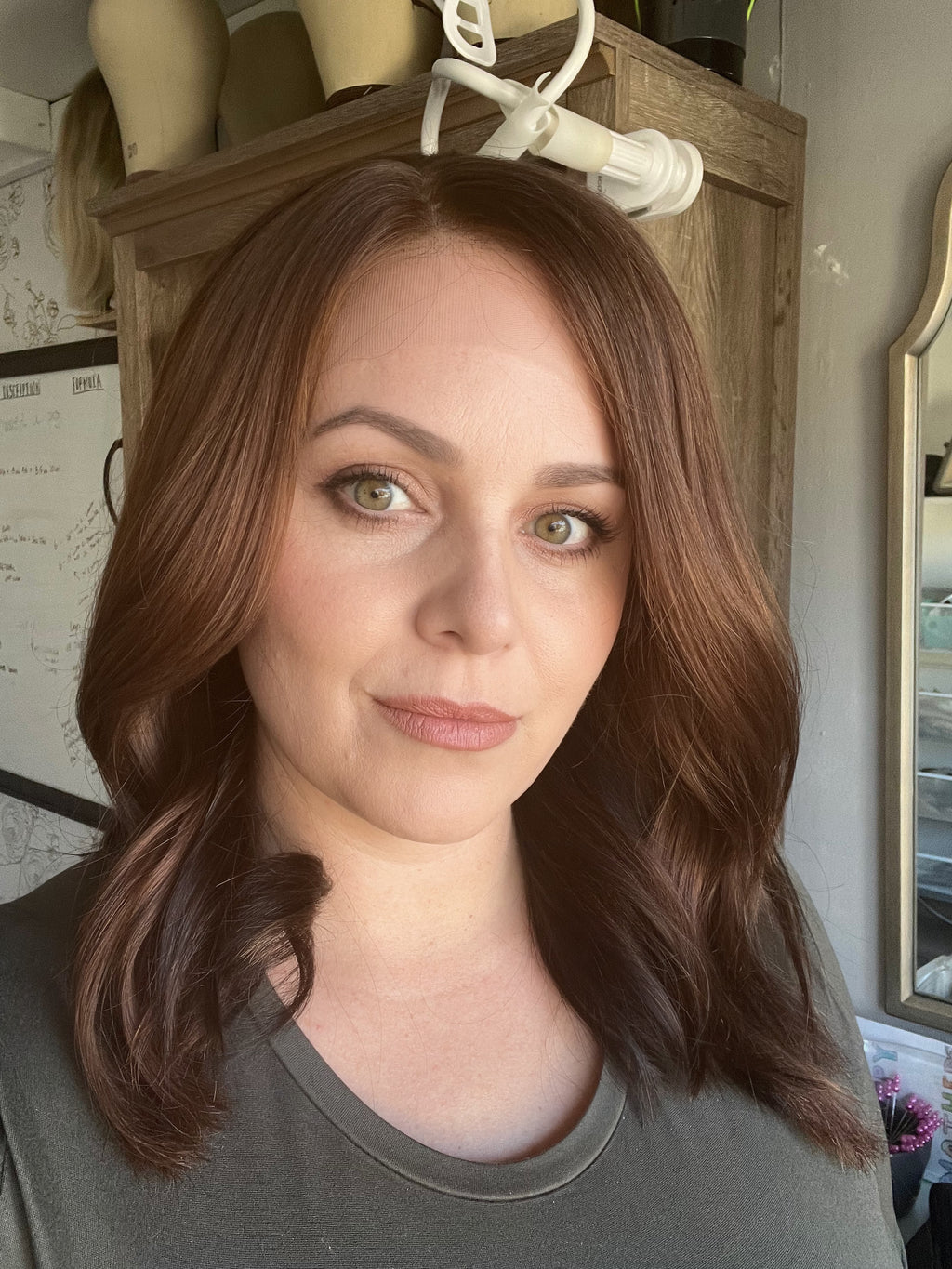 "Ruby" 14" Transparent Lace Front Wig - Size Medium