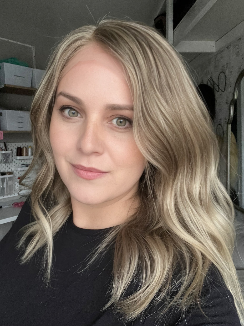 "Genna" 16" Transparent Lace Frontal