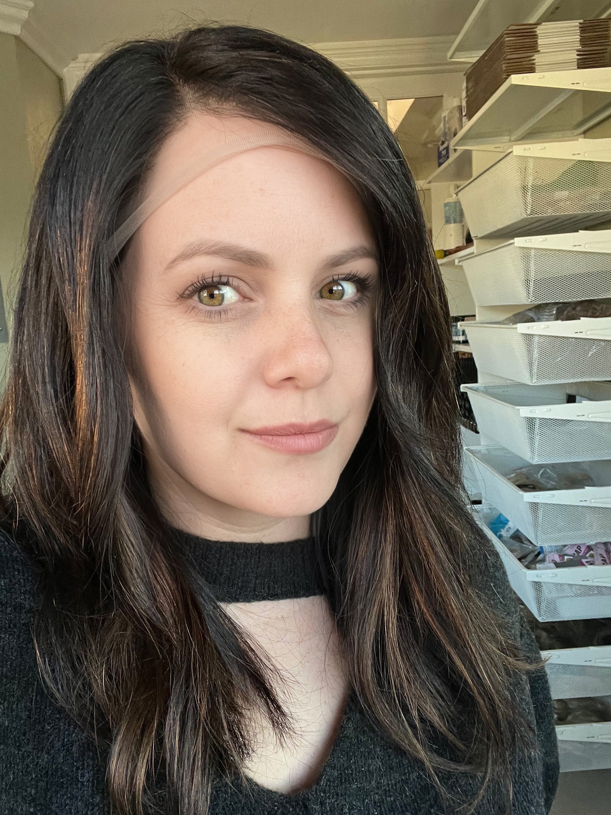 "Megan" 16" Transparent Lace Frontal **Sample Sale**