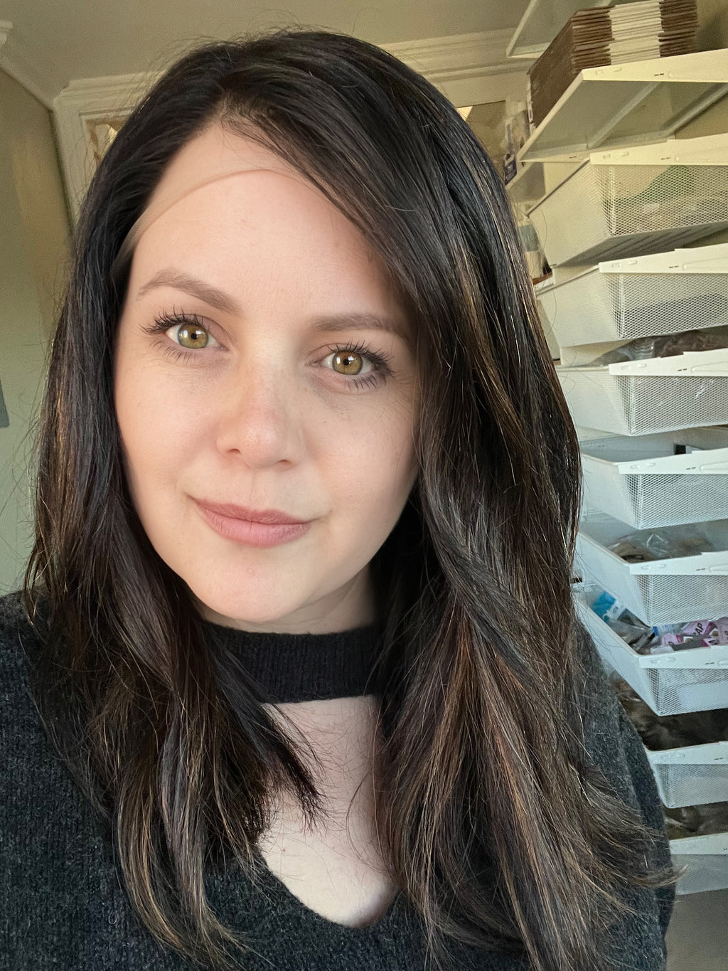 "Megan" 16" Transparent Lace Frontal **Sample Sale**