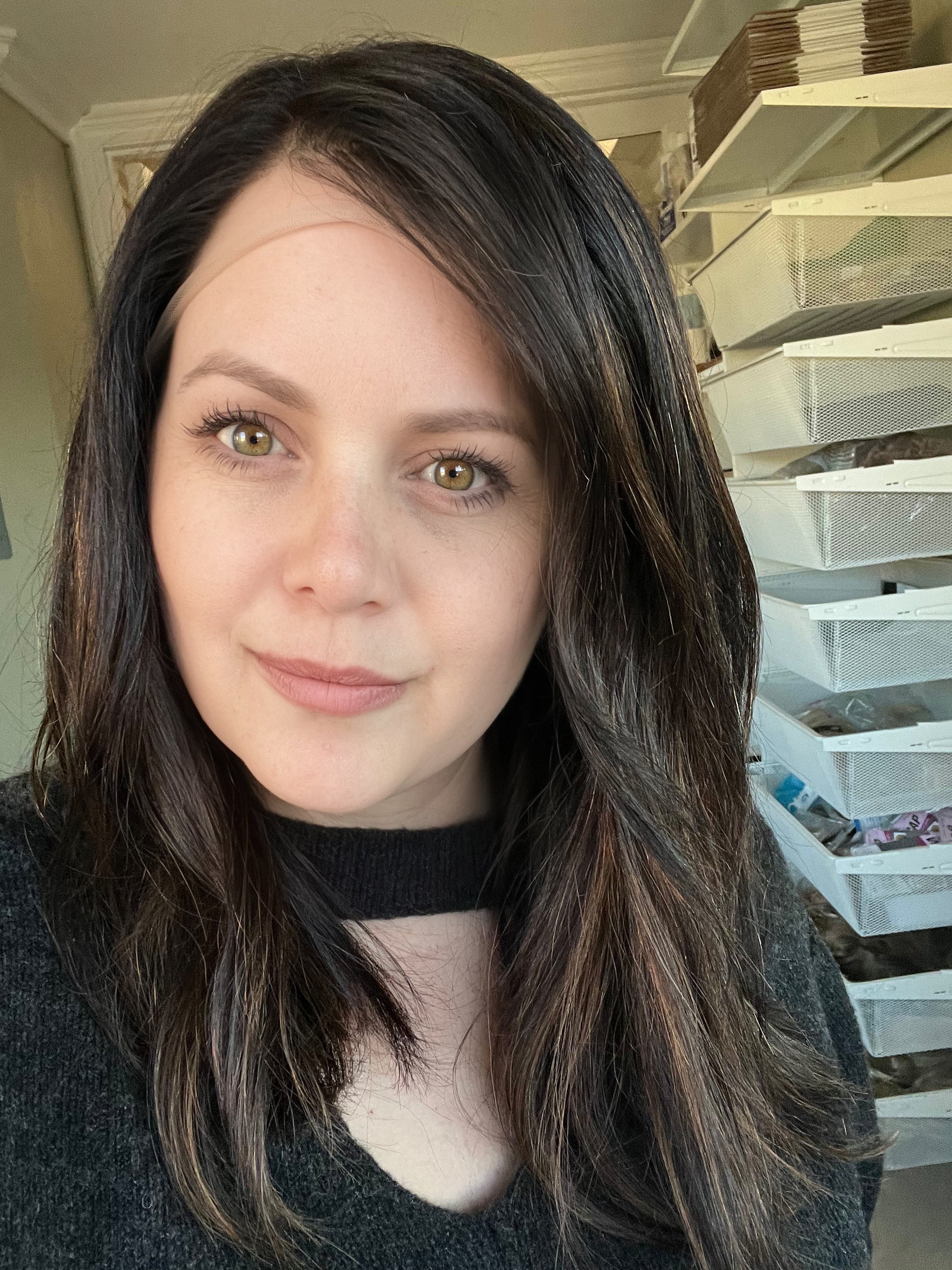 "Megan" 16" Transparent Lace Frontal **Sample Sale**