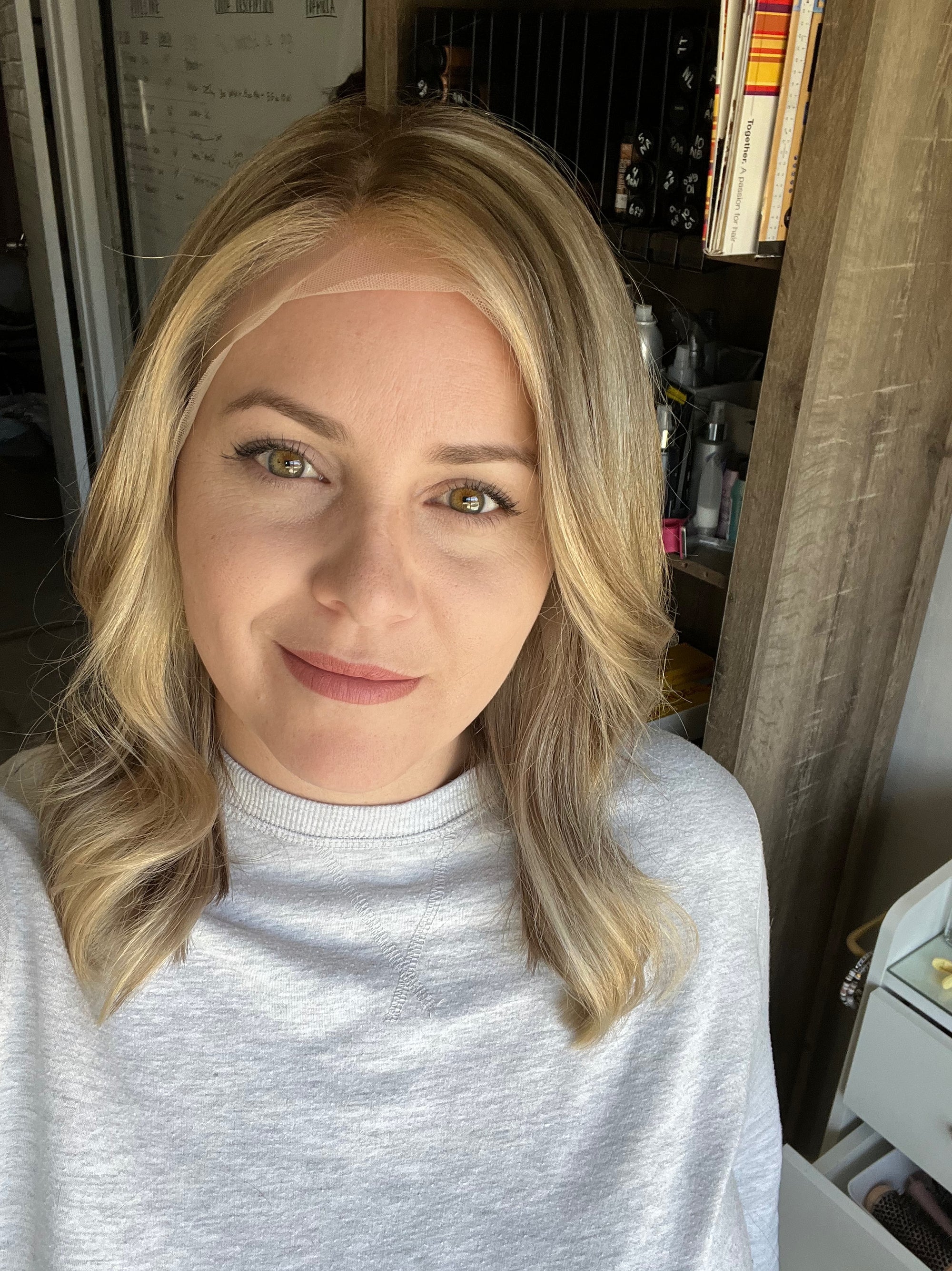 "Lexi" Transparent 14" Lace Front Wig