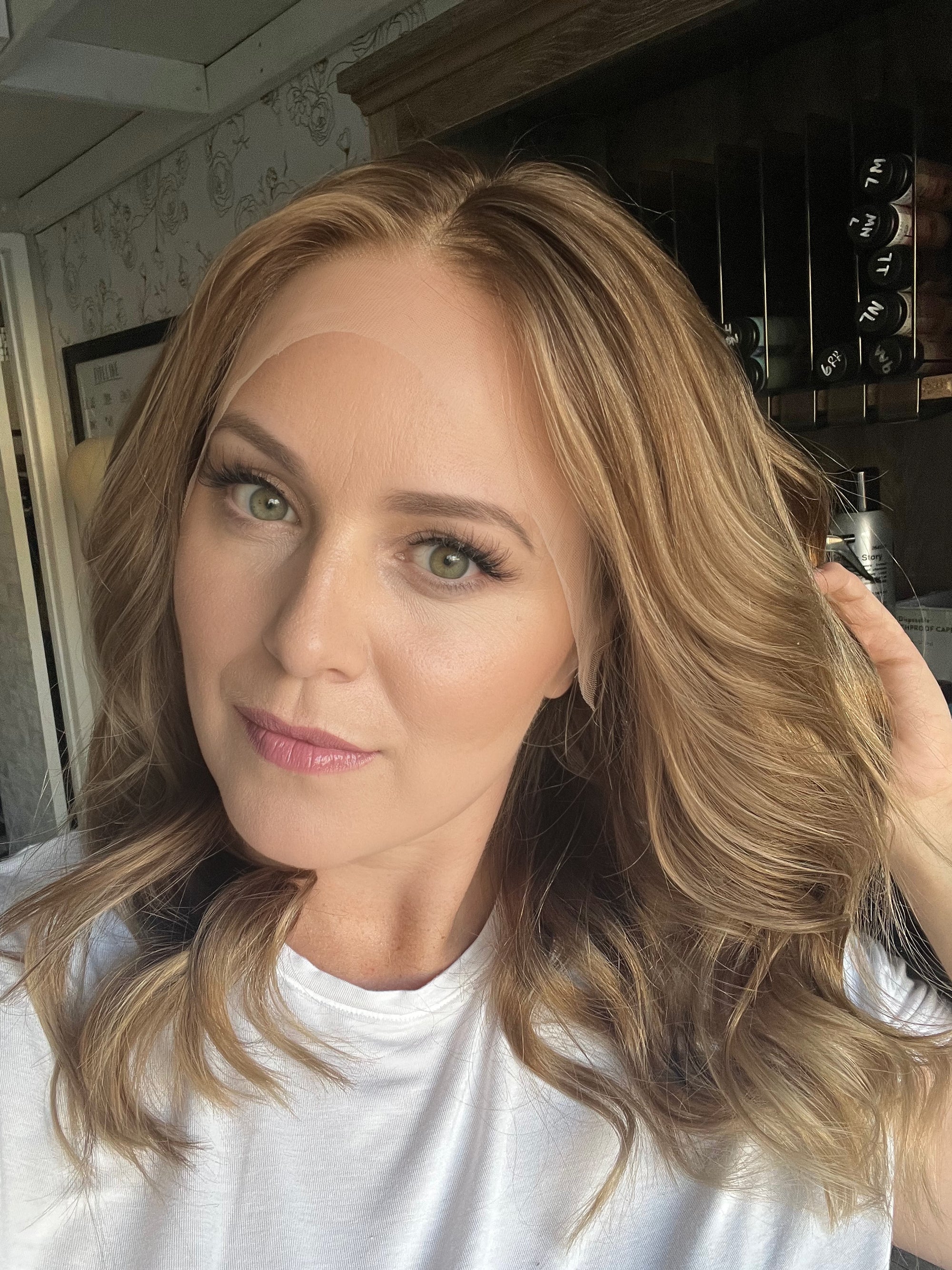 "Evie" Transparent 18" Lace Front Wig