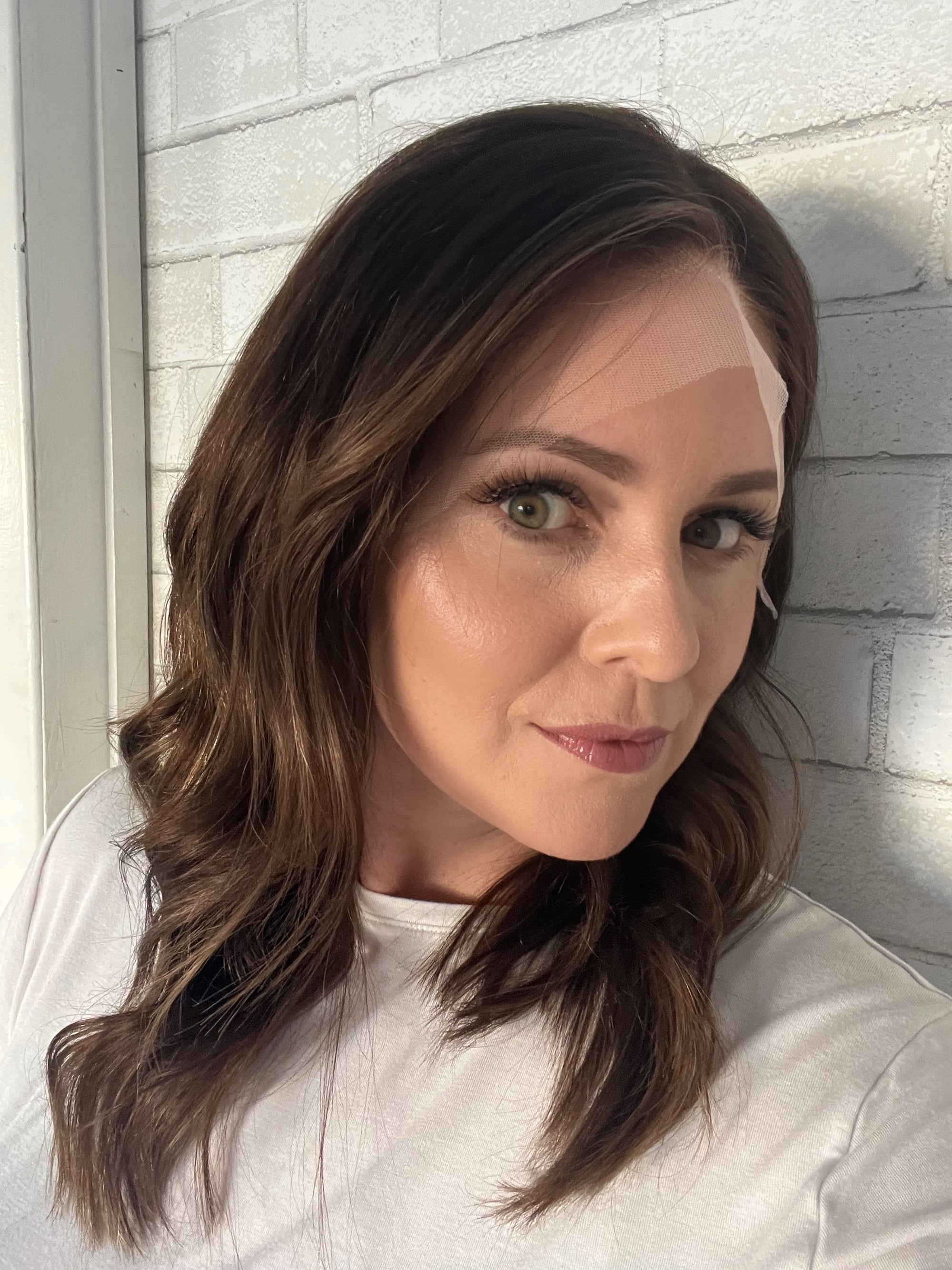 "Grace" Transparent 18" Lace Front Wig