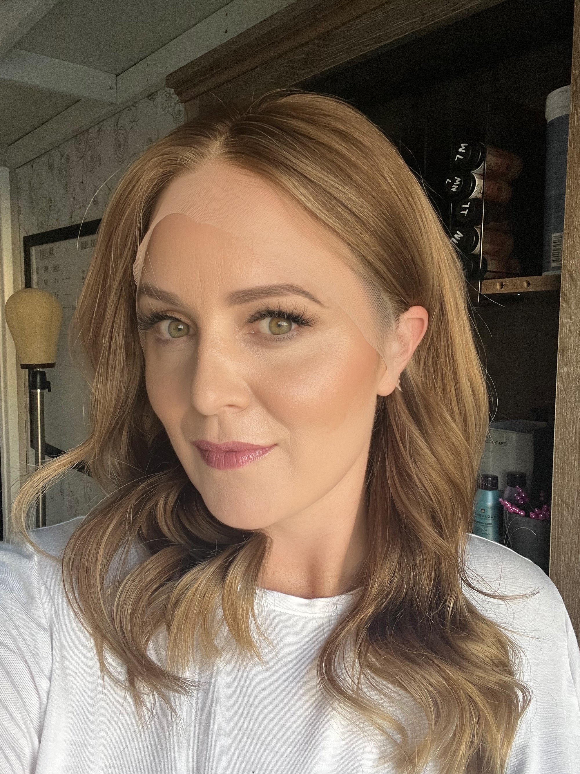 "Evie" Transparent 18" Lace Front Wig