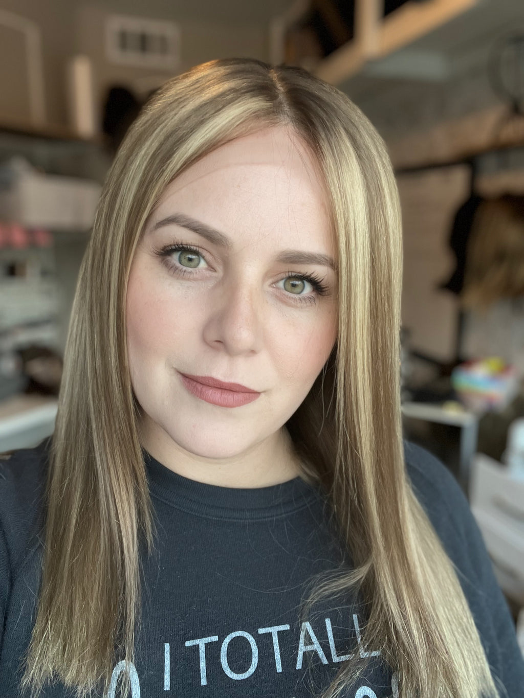 "Kate" 14" Transparent Lace Frontal