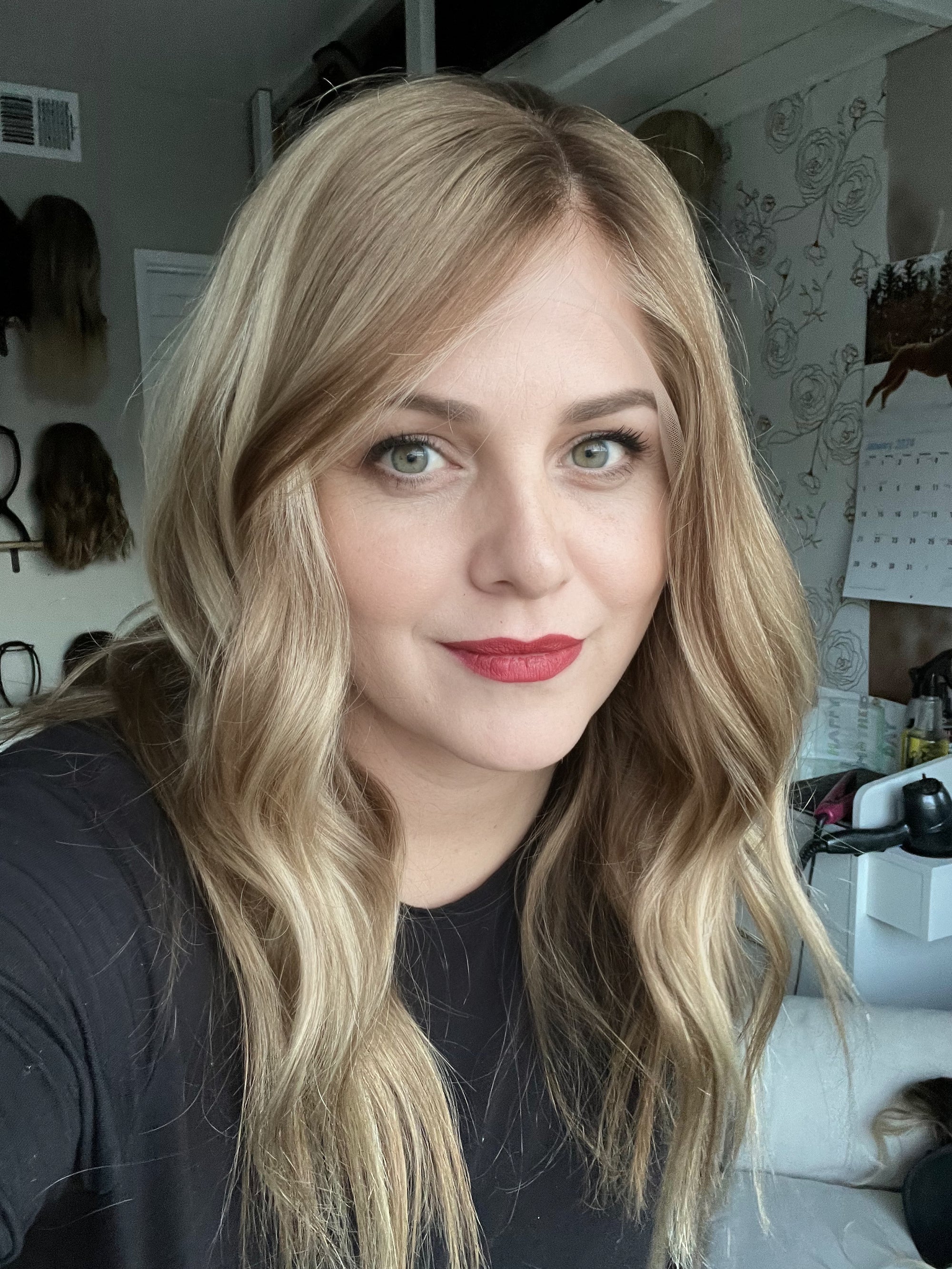 "Meg" 20" Transparent Lace Frontal