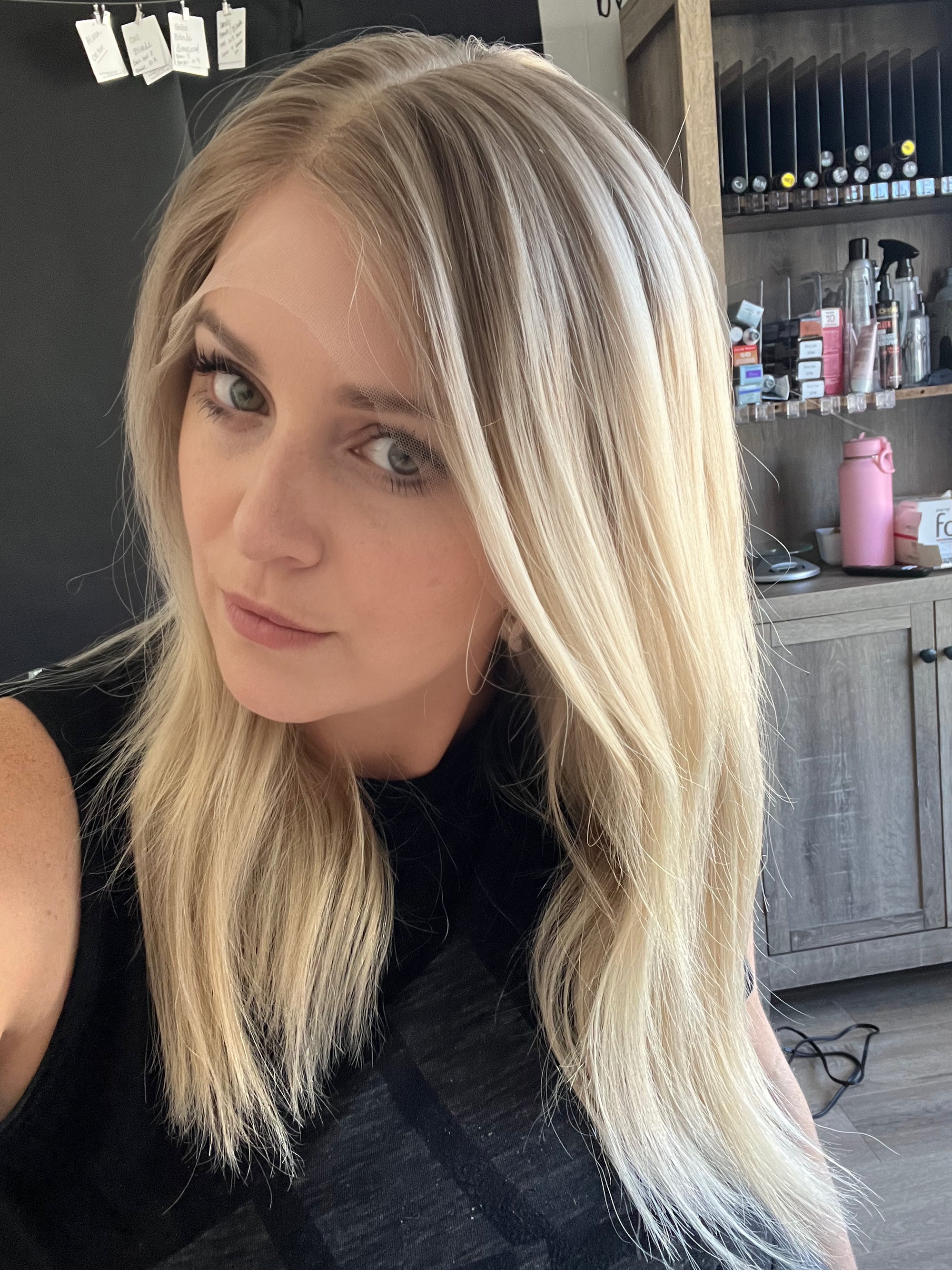 "Emma" Transparent 17" Lace Front Wig