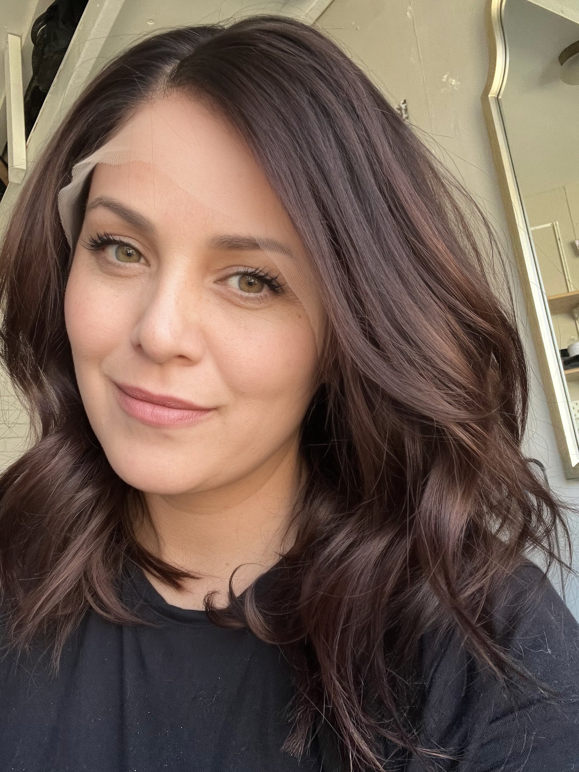 "Mia" *Return* Final Sale 14" Transparent Lace Frontal