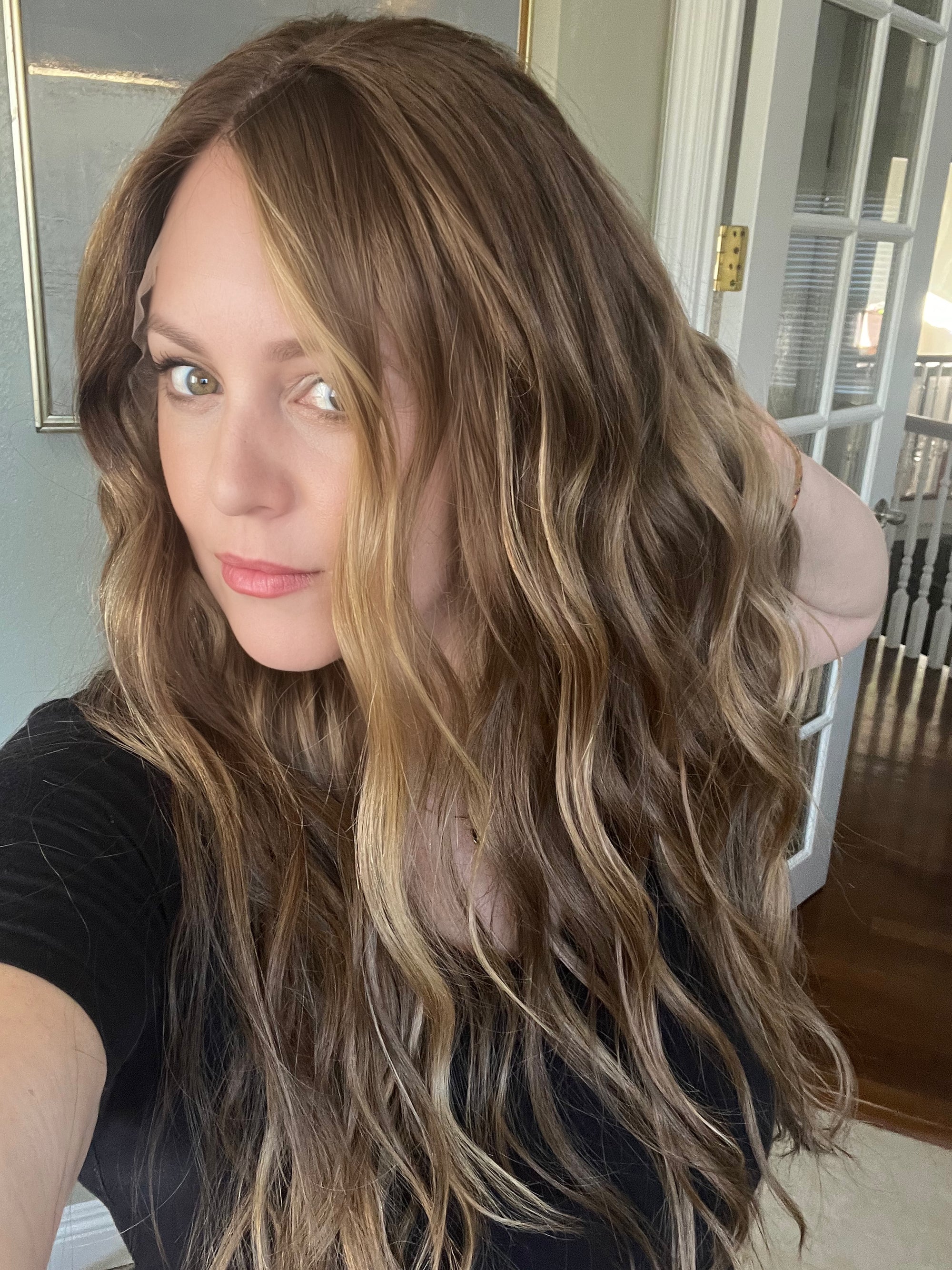 Meridith" 24" Lace Frontal - Size L