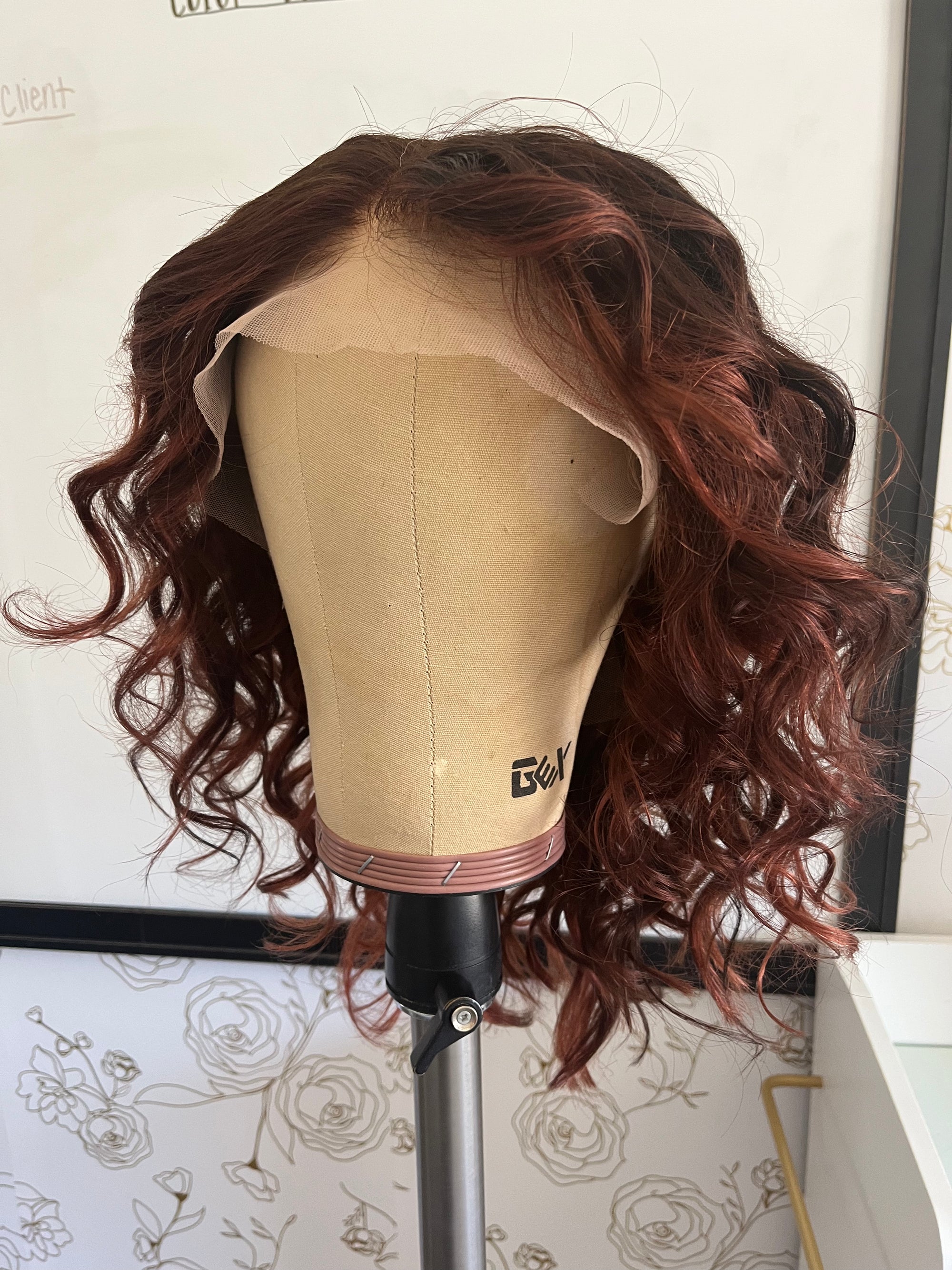 "Grace A" 14" Transparent Lace Front Wig