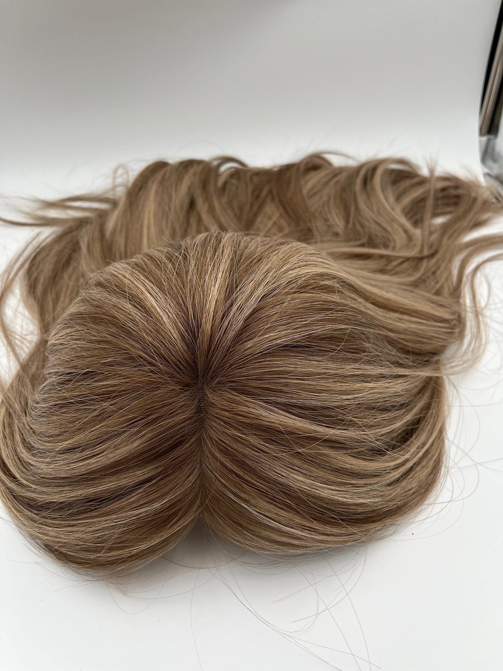 "Aspen" Size Medium 20" Transparent Lace Frontal with Ear Tabs