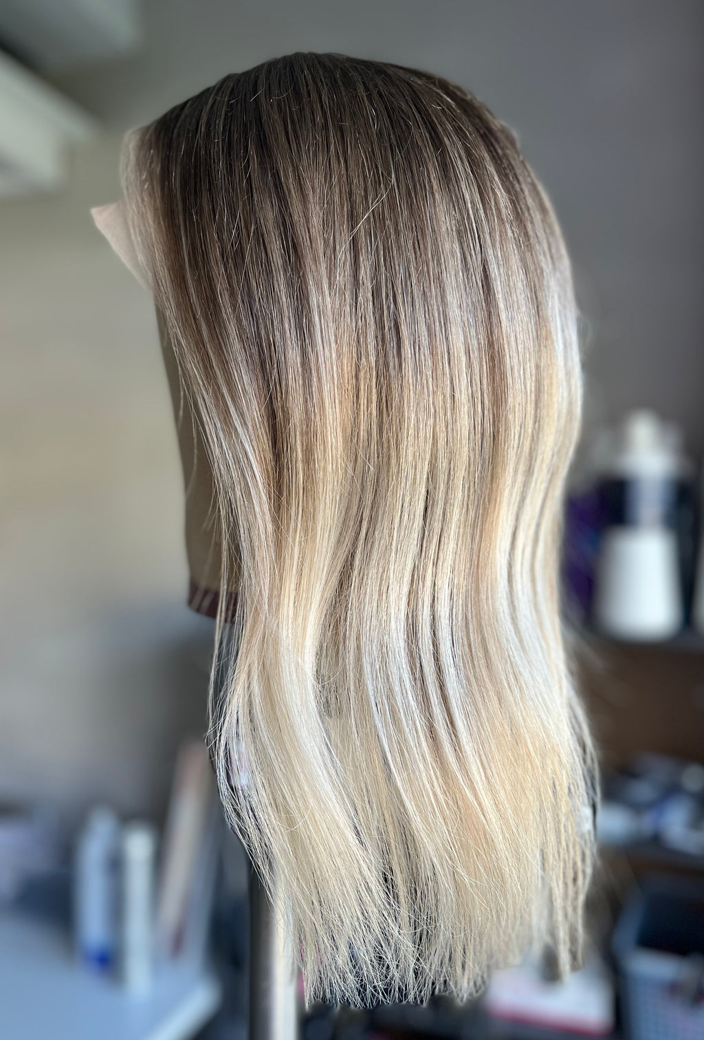 "Susan" Small HD 16" Full Lace Wig