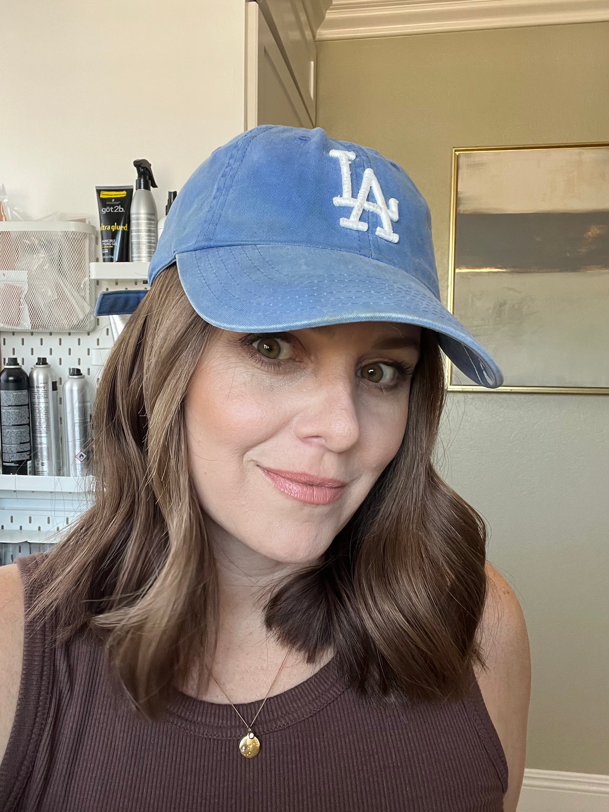 "Taylor" 13" Hat Wig - Size M