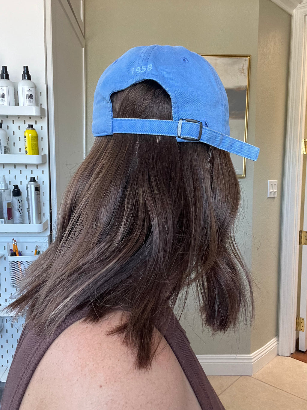 "Taylor" 13" Hat Wig - Size M