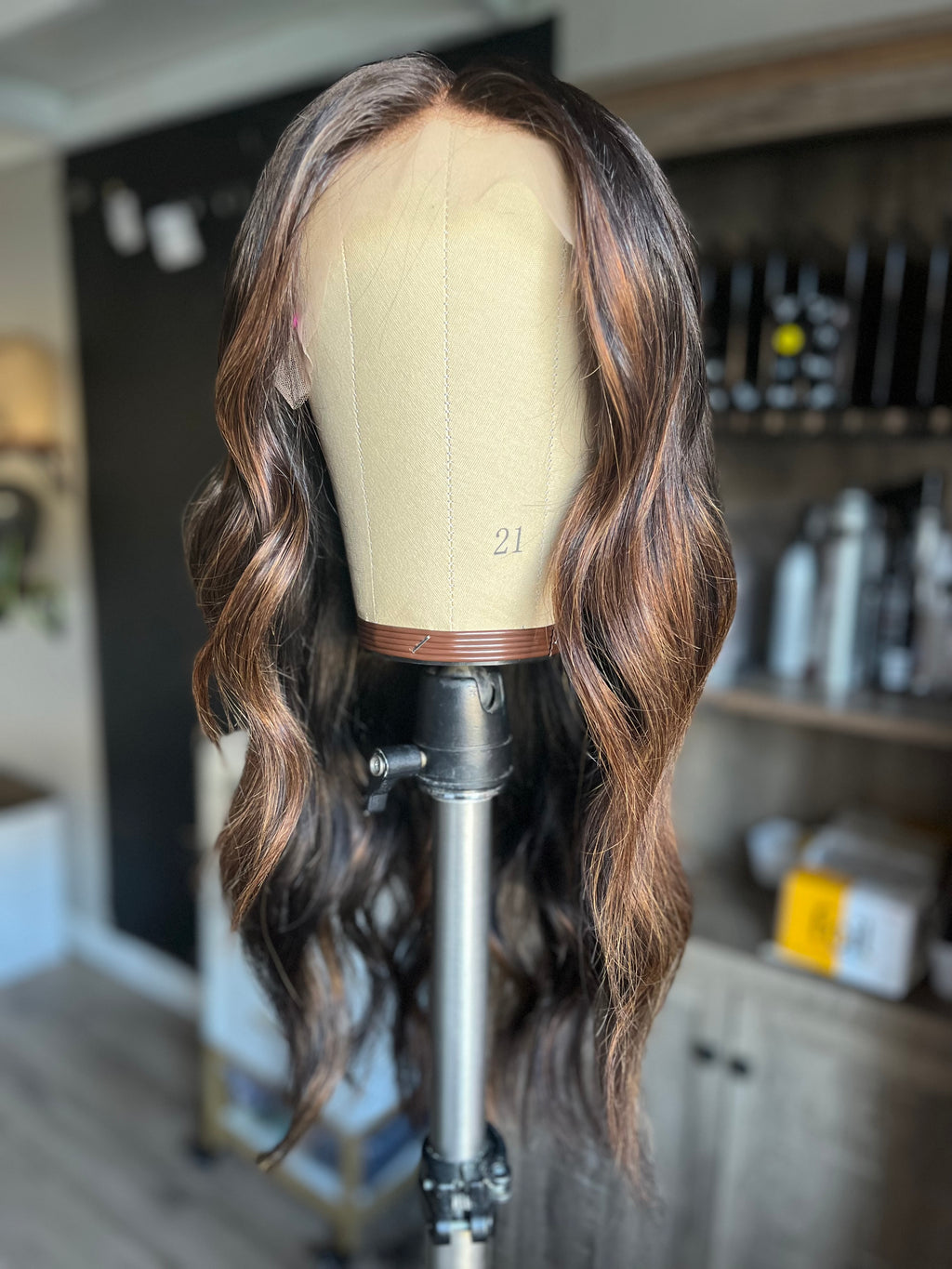 "Megan"  Transparent Lace Frontal