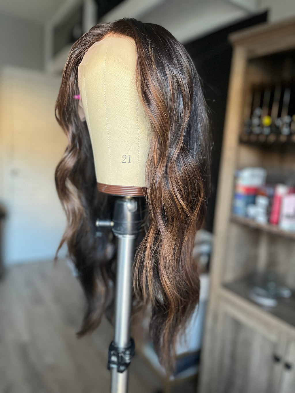 "Megan"  Transparent Lace Frontal