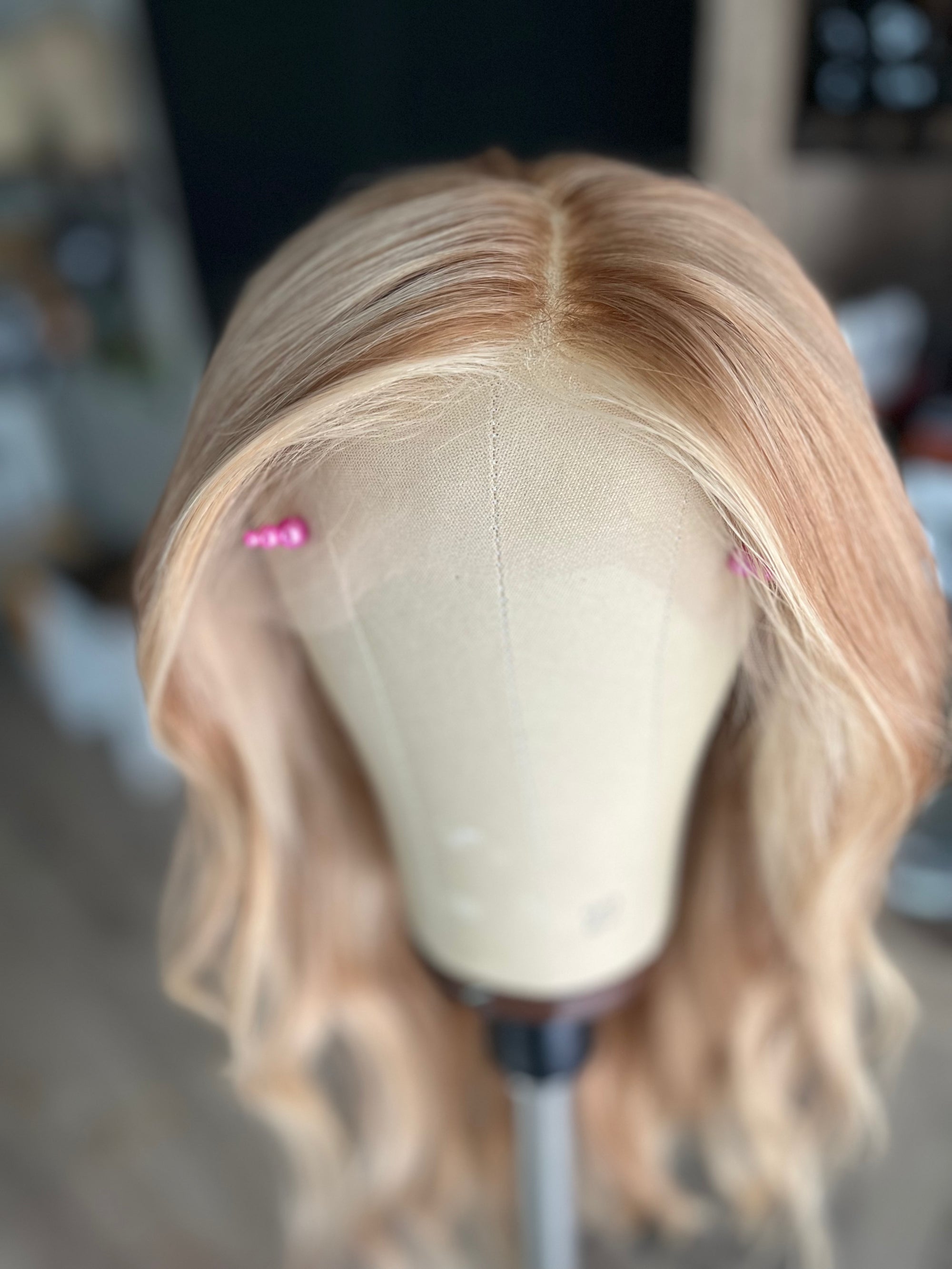 "Kelly" 18' Transparent Lace Frontal Wig