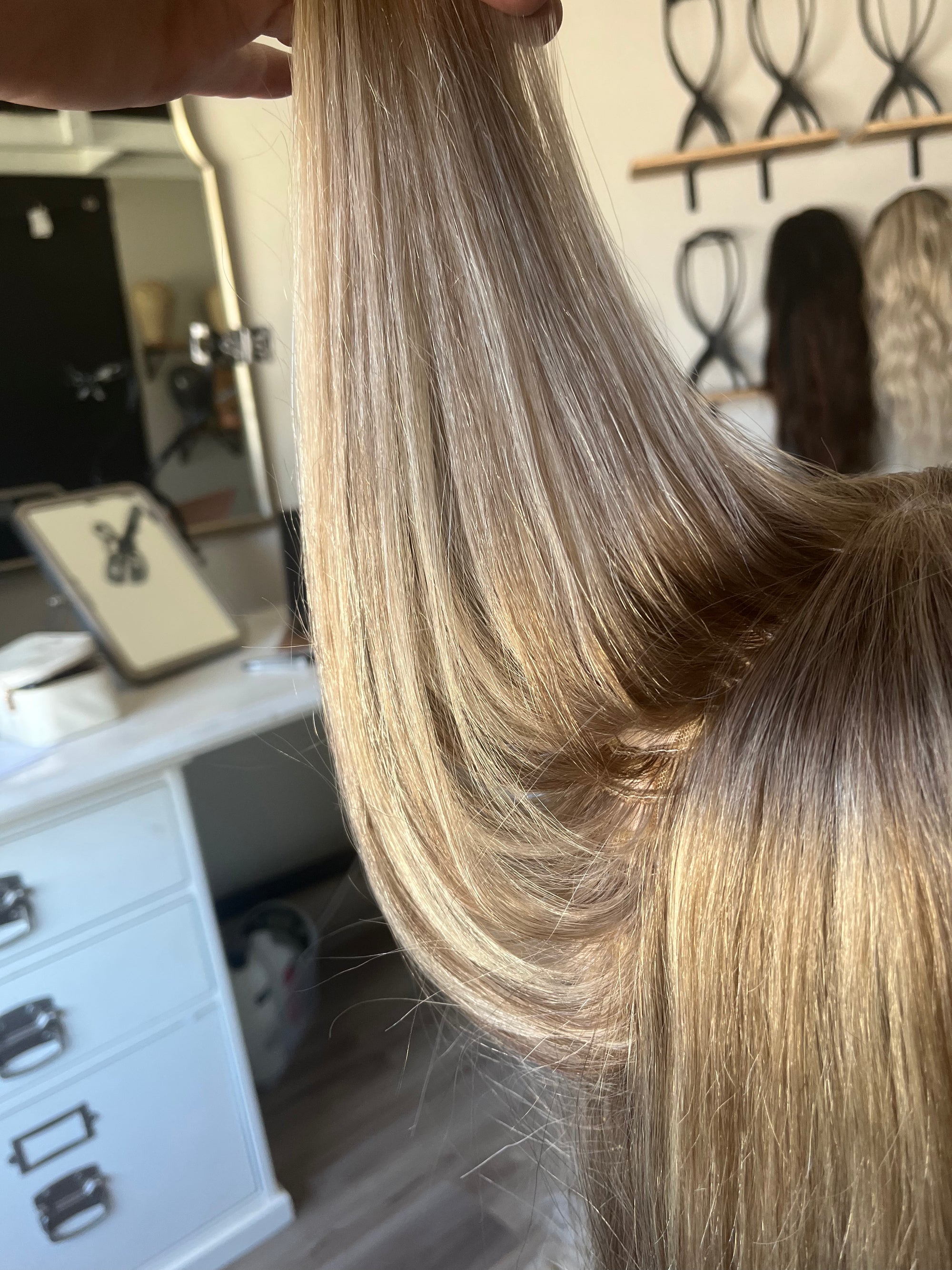 "Emma" Transparent 17" Lace Front Wig