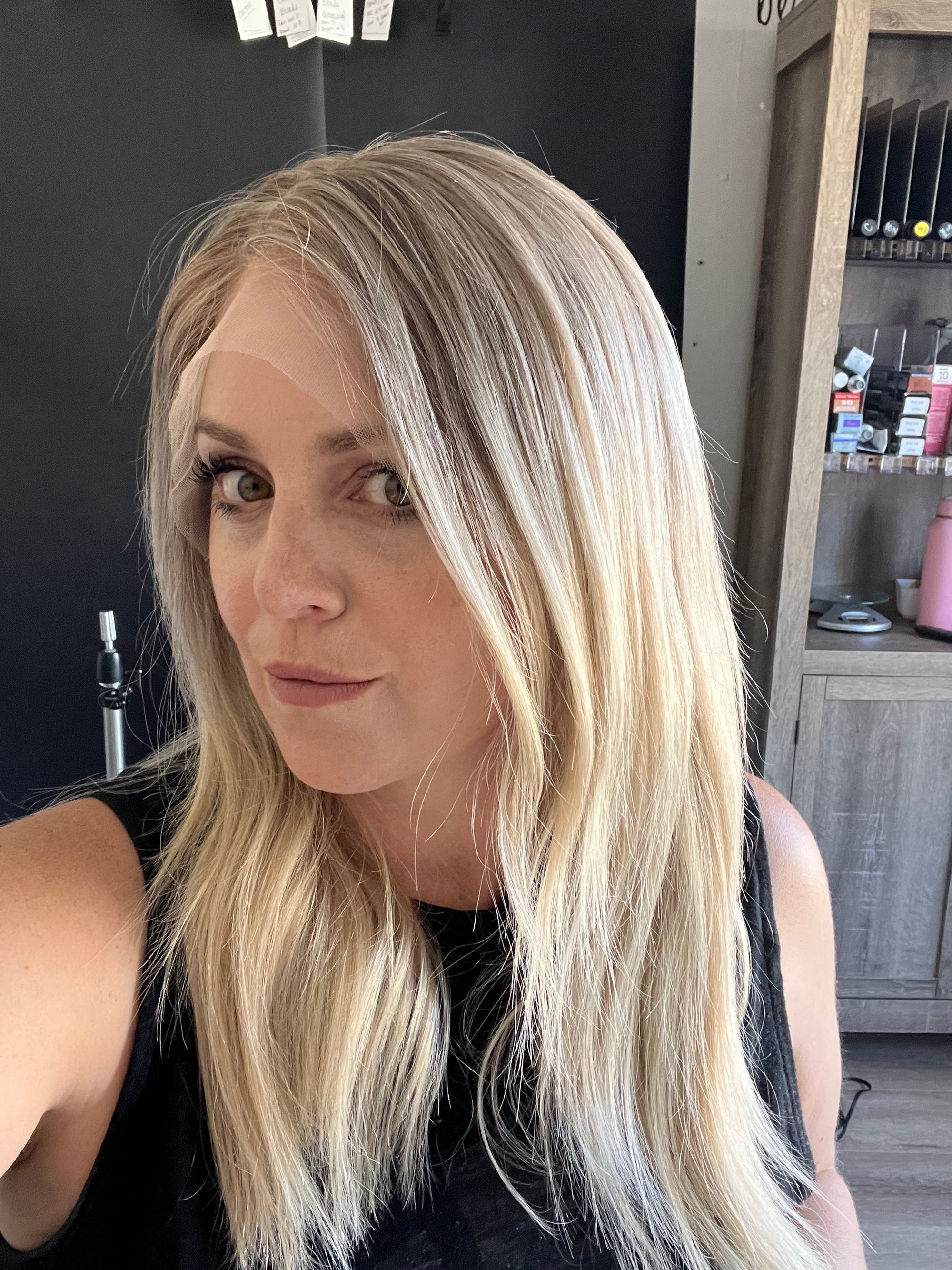 "Emma" Transparent 17" Lace Front Wig