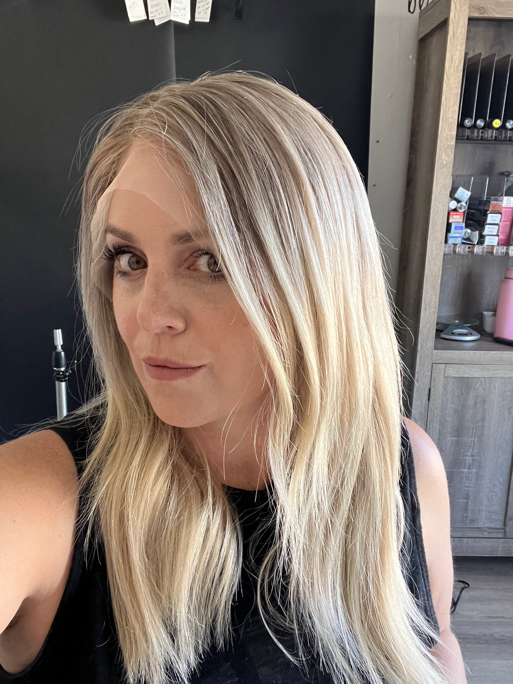 "Emma" Transparent 17" Lace Front Wig