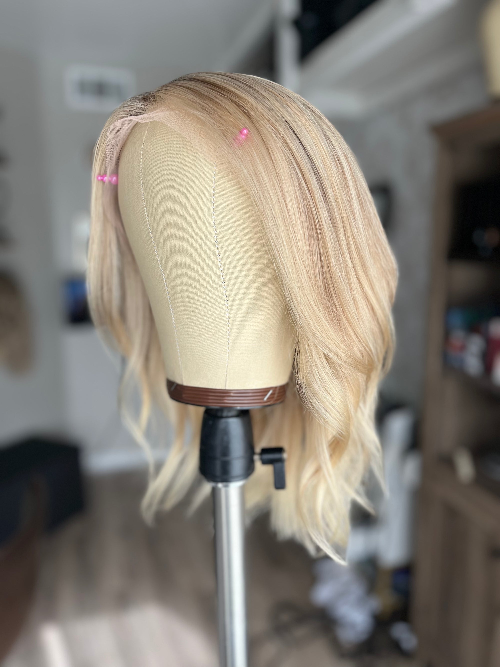 "Julie" 14" Transparent Lace Front Wig