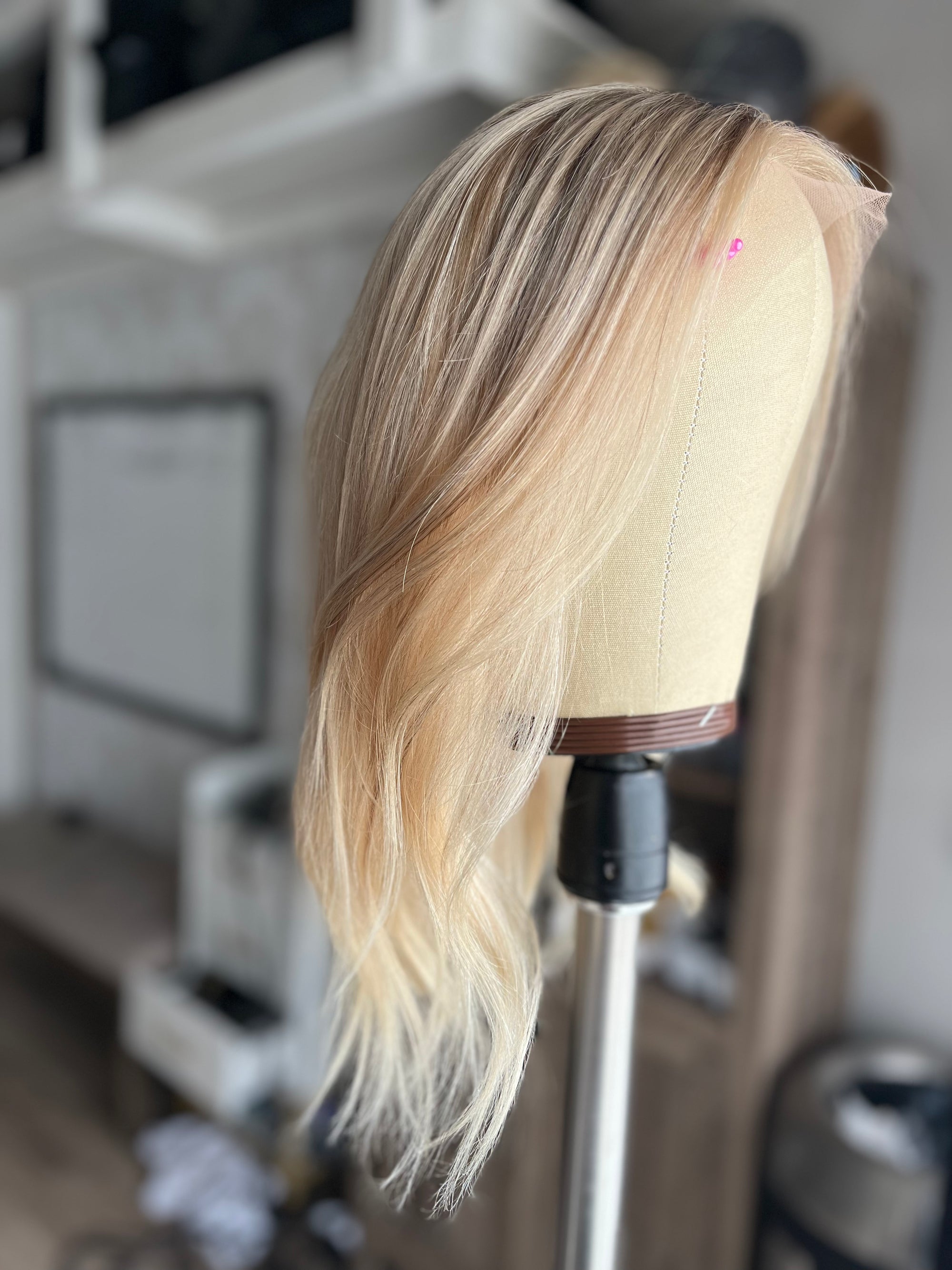 "Julie" 14" Transparent Lace Front Wig