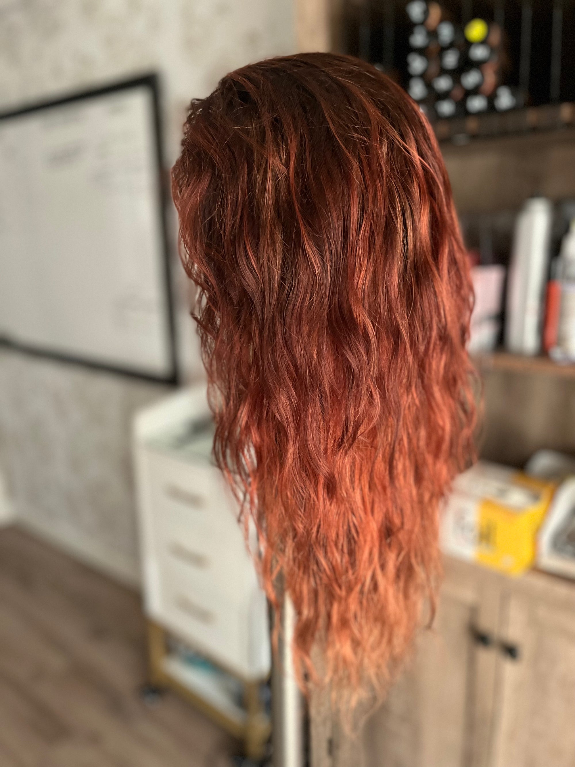 "Jessica" Transparent 16" Lace Front