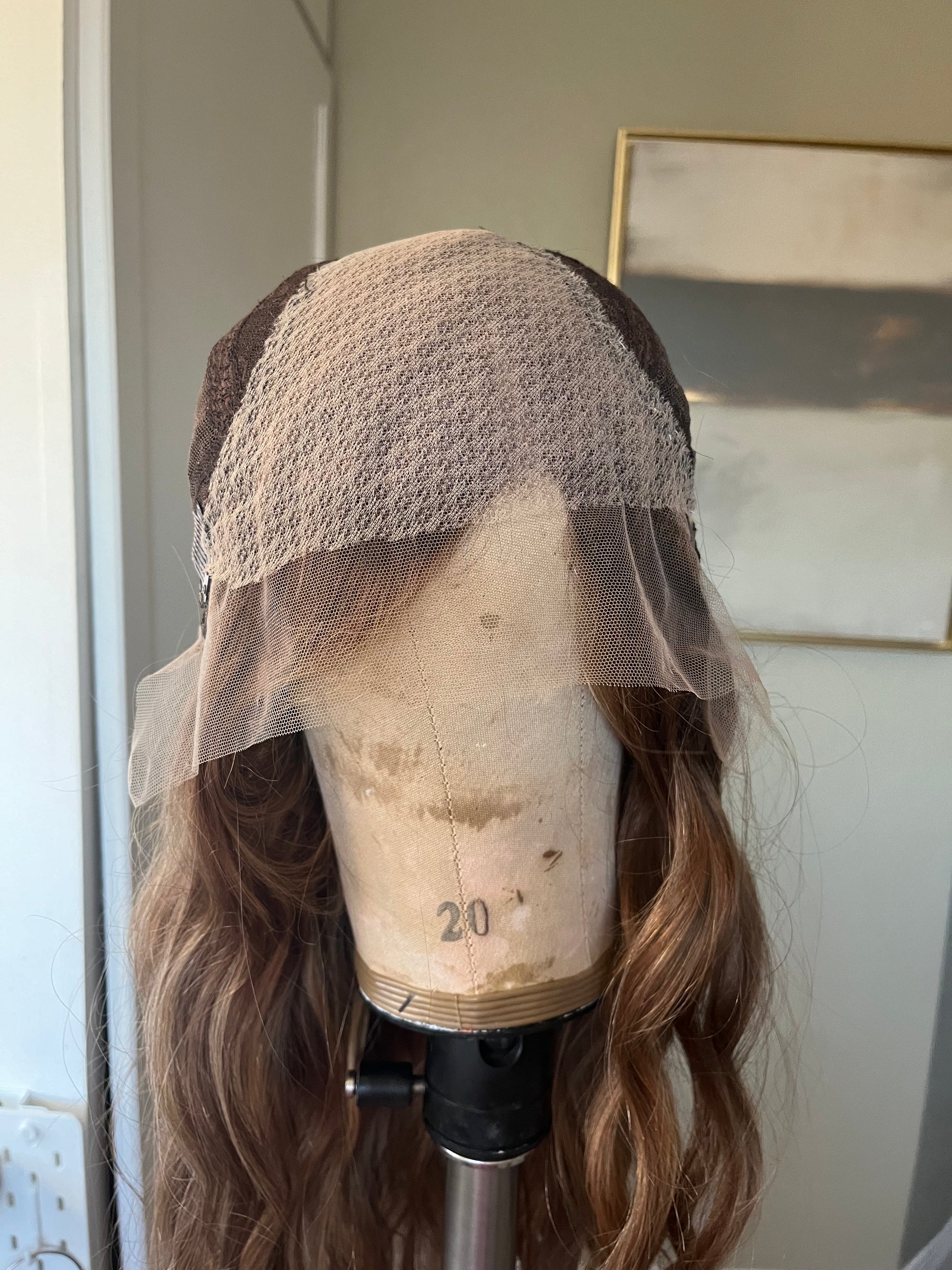 Meridith" 24" Lace Frontal - Size L