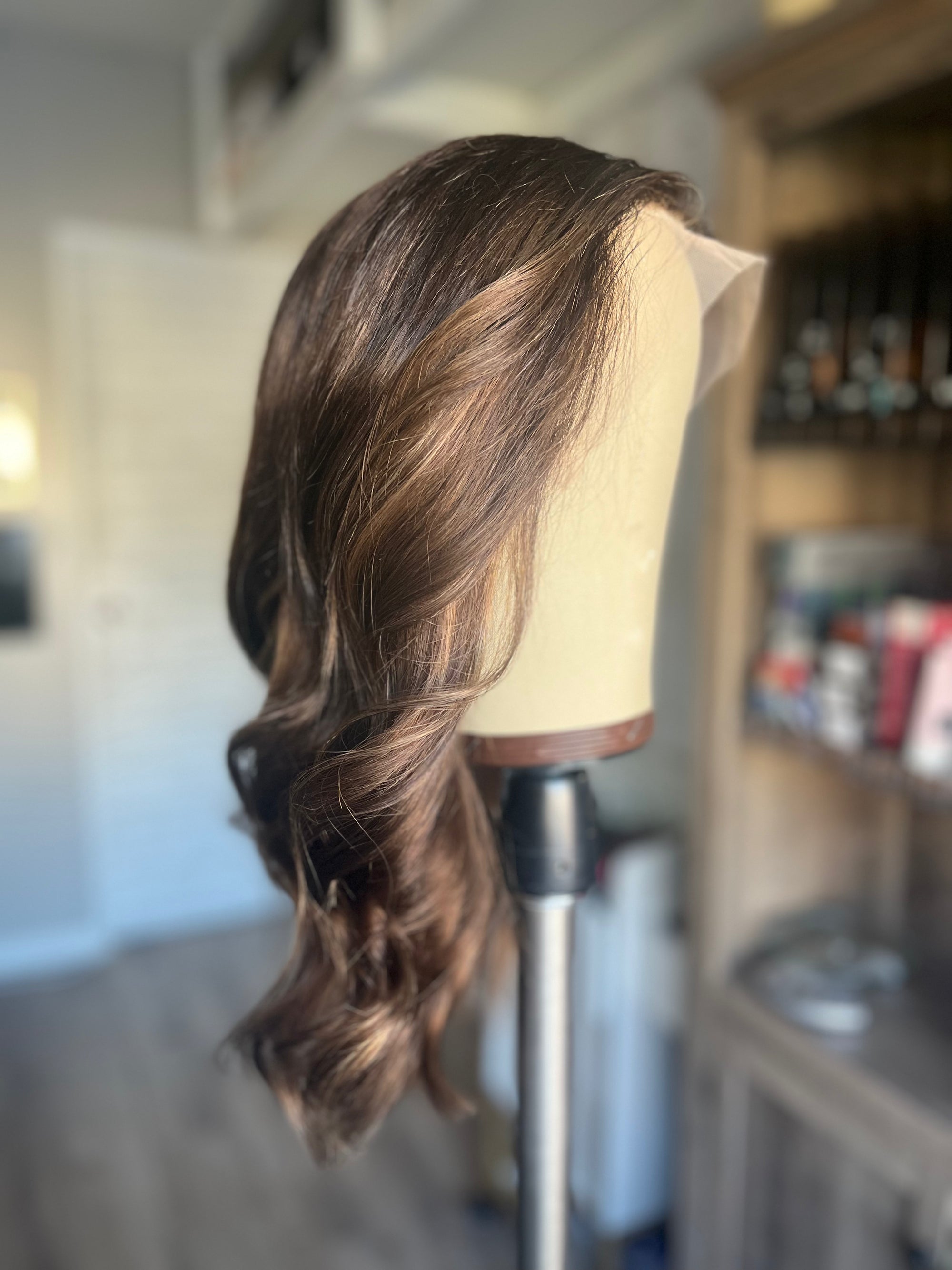 "Grace" Transparent 18" Lace Front Wig