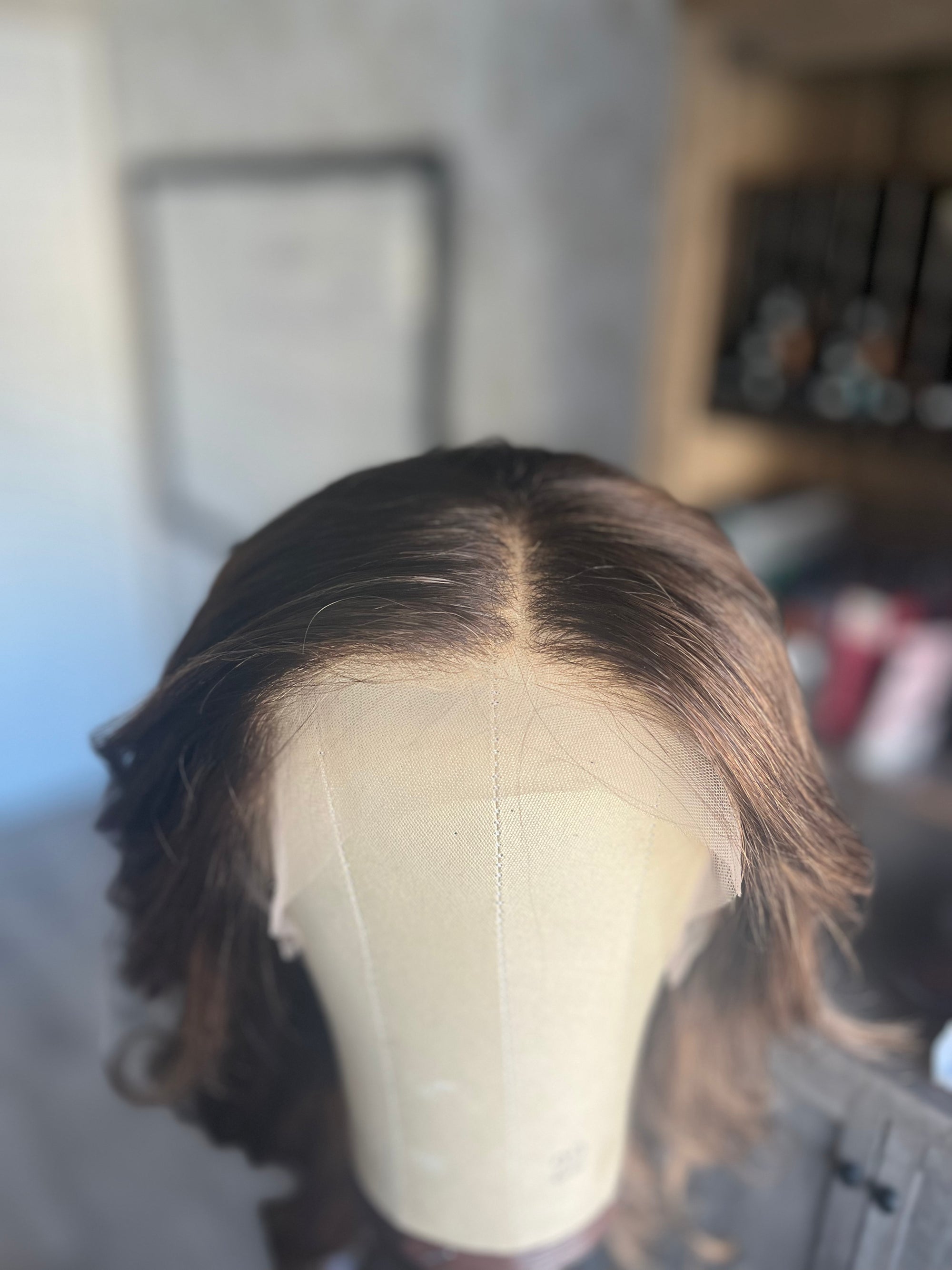 "Grace" Transparent 18" Lace Front Wig