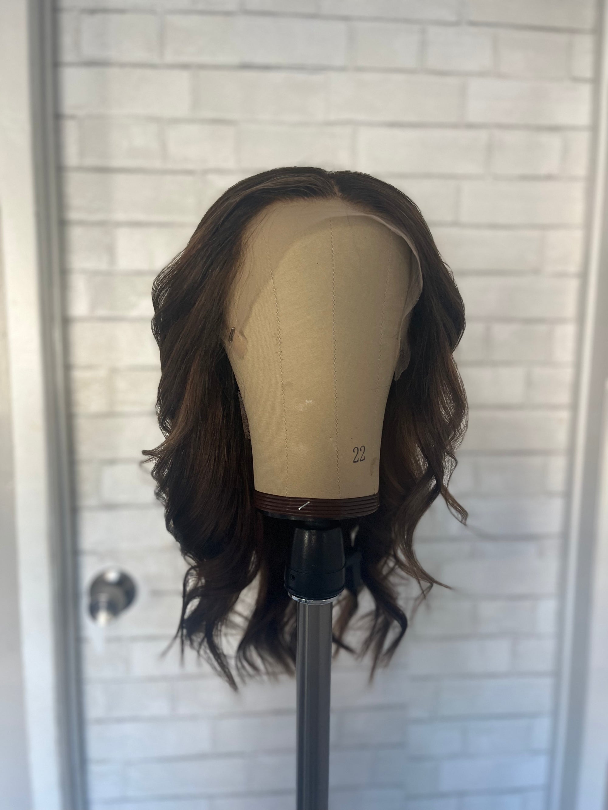 "Grace" Transparent 18" Lace Front Wig