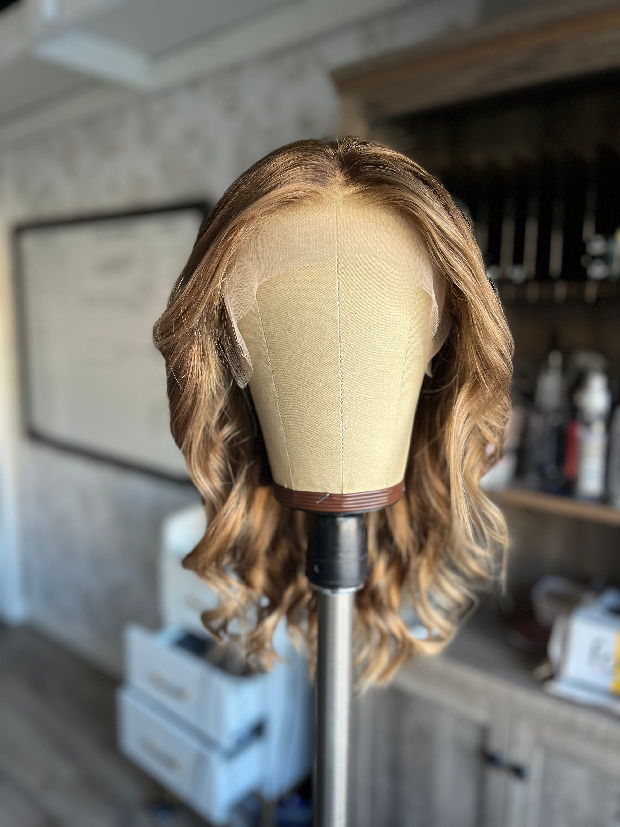 "Evie" Transparent 18" Lace Front Wig