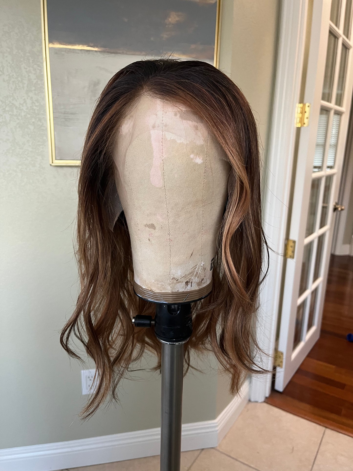 "Amber" 17" Ponytail Wig