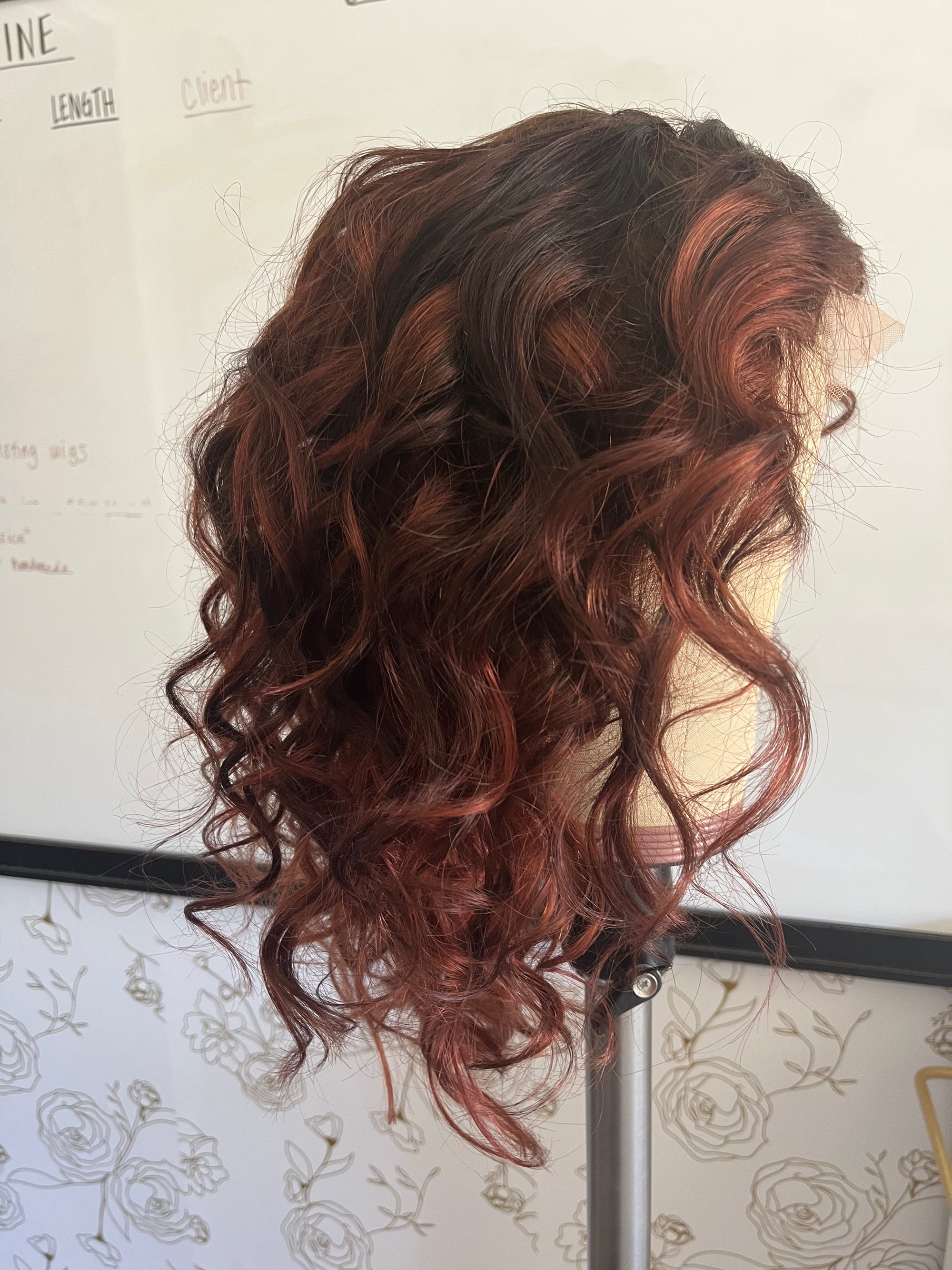 "Grace A" 14" Transparent Lace Front Wig