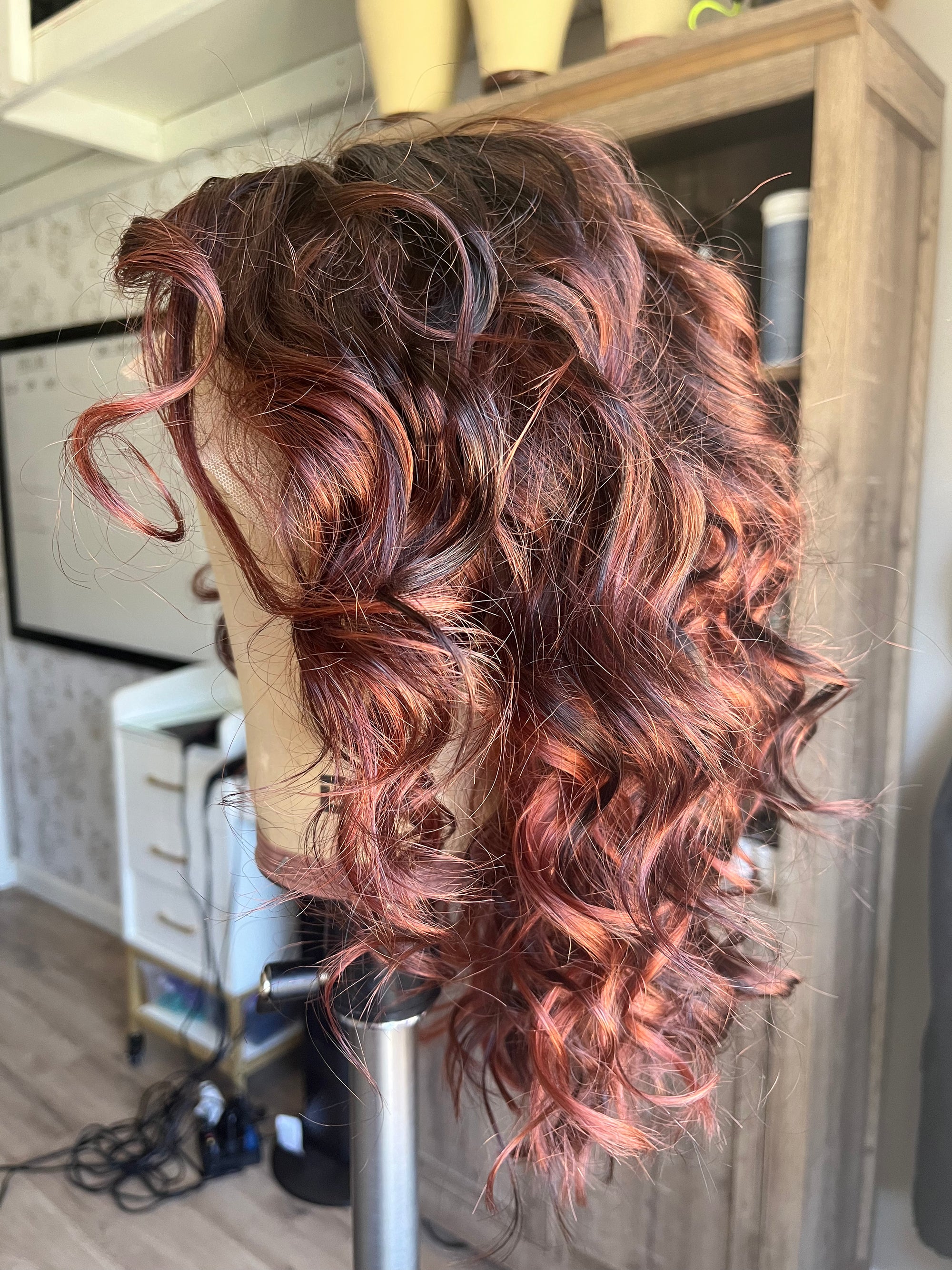 "Grace A" 14" Transparent Lace Front Wig