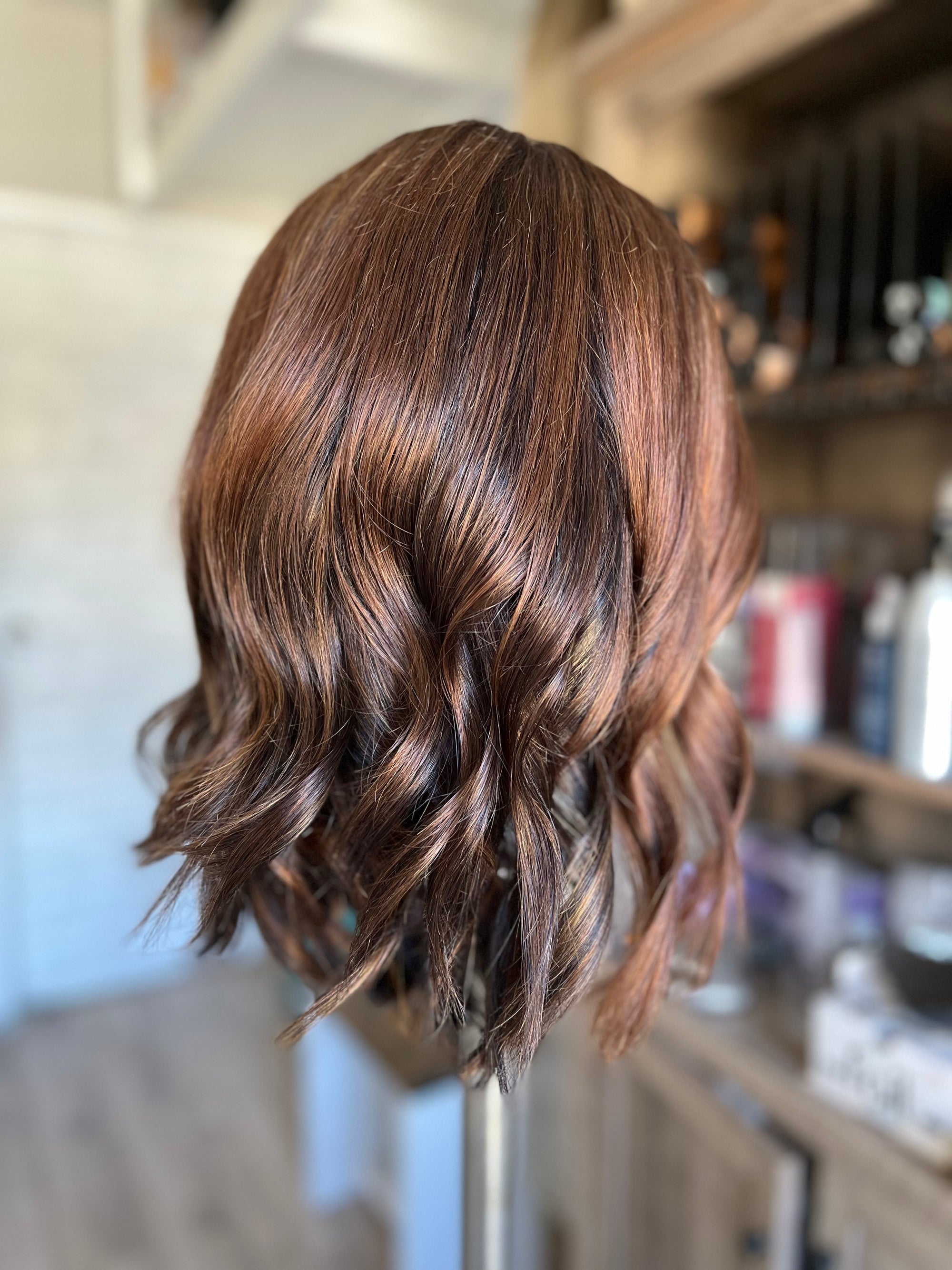 "Ruby" 14" Transparent Lace Front Wig - Size Medium