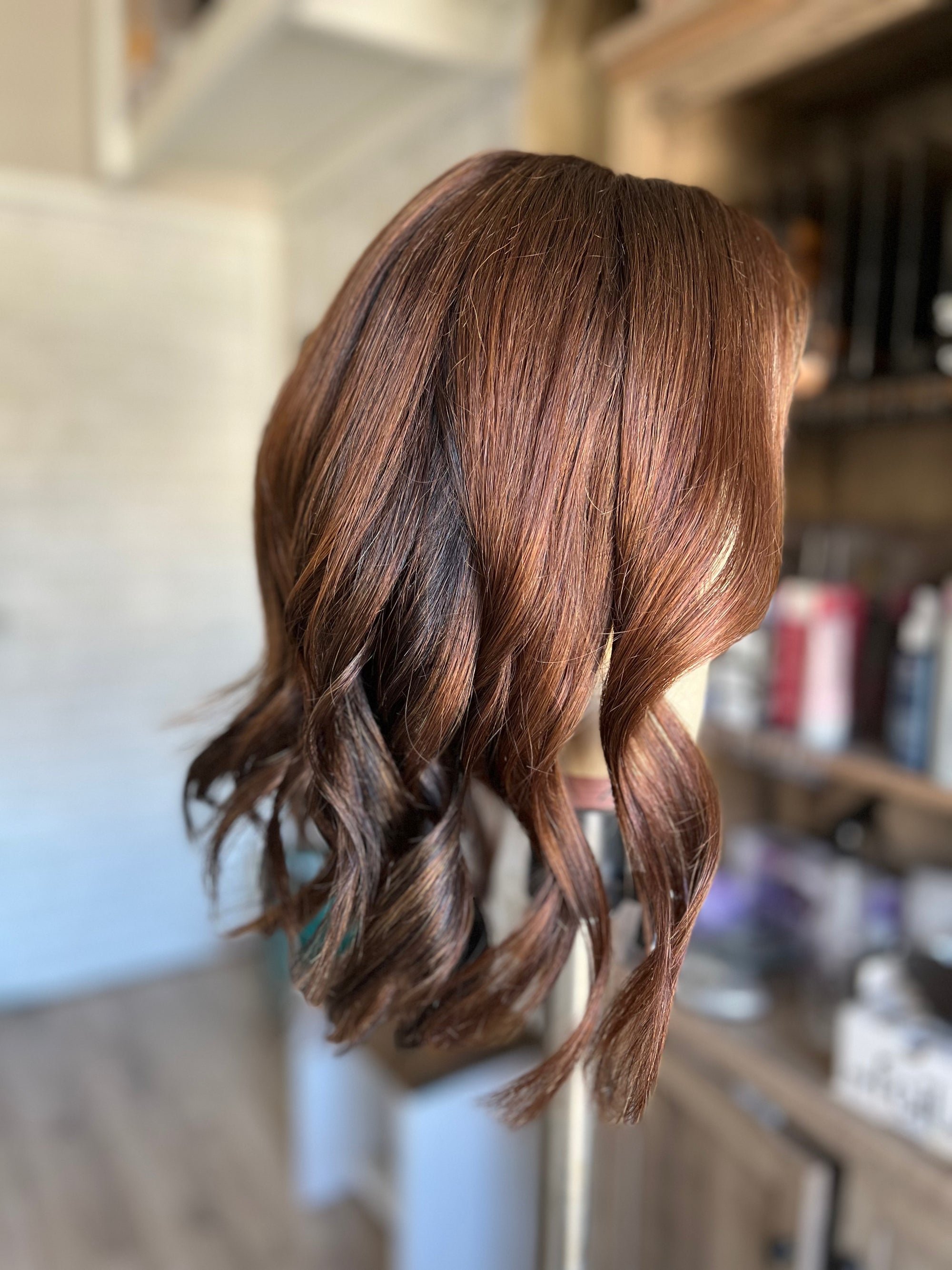 "Ruby" 14" Transparent Lace Front Wig - Size Medium