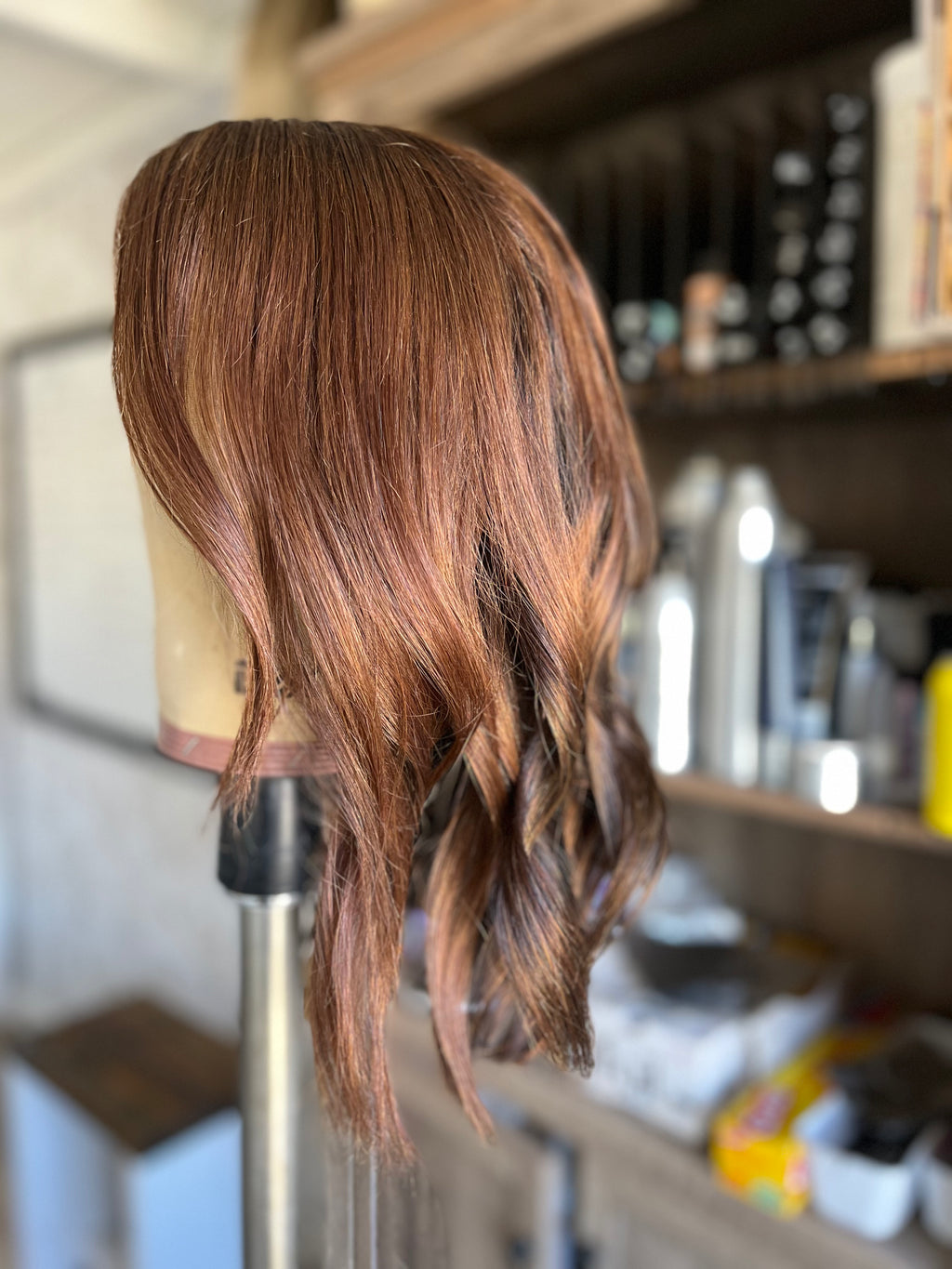 "Ruby" 14" Transparent Lace Front Wig - Size Medium