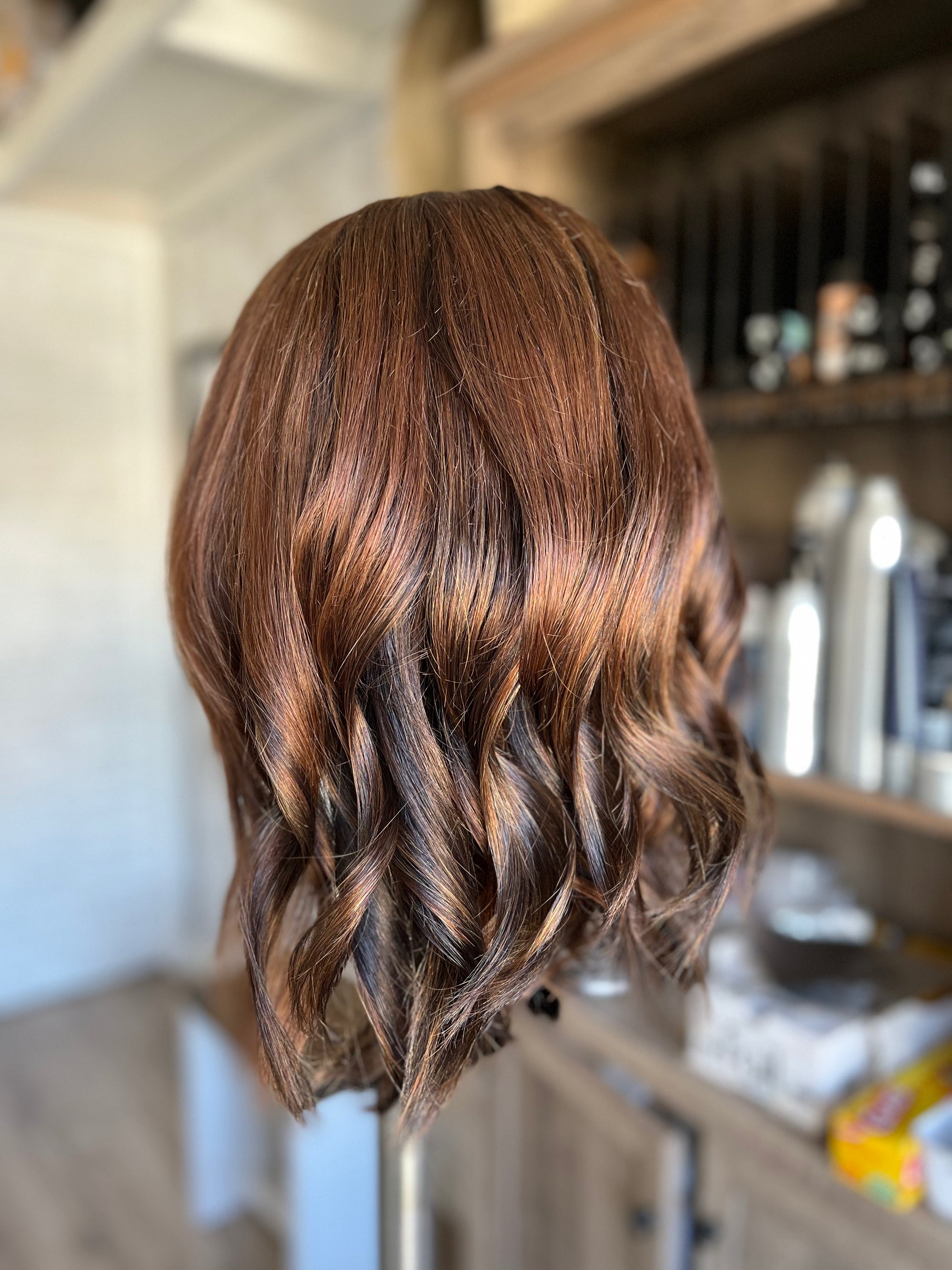 "Ruby" 14" Transparent Lace Front Wig - Size Medium