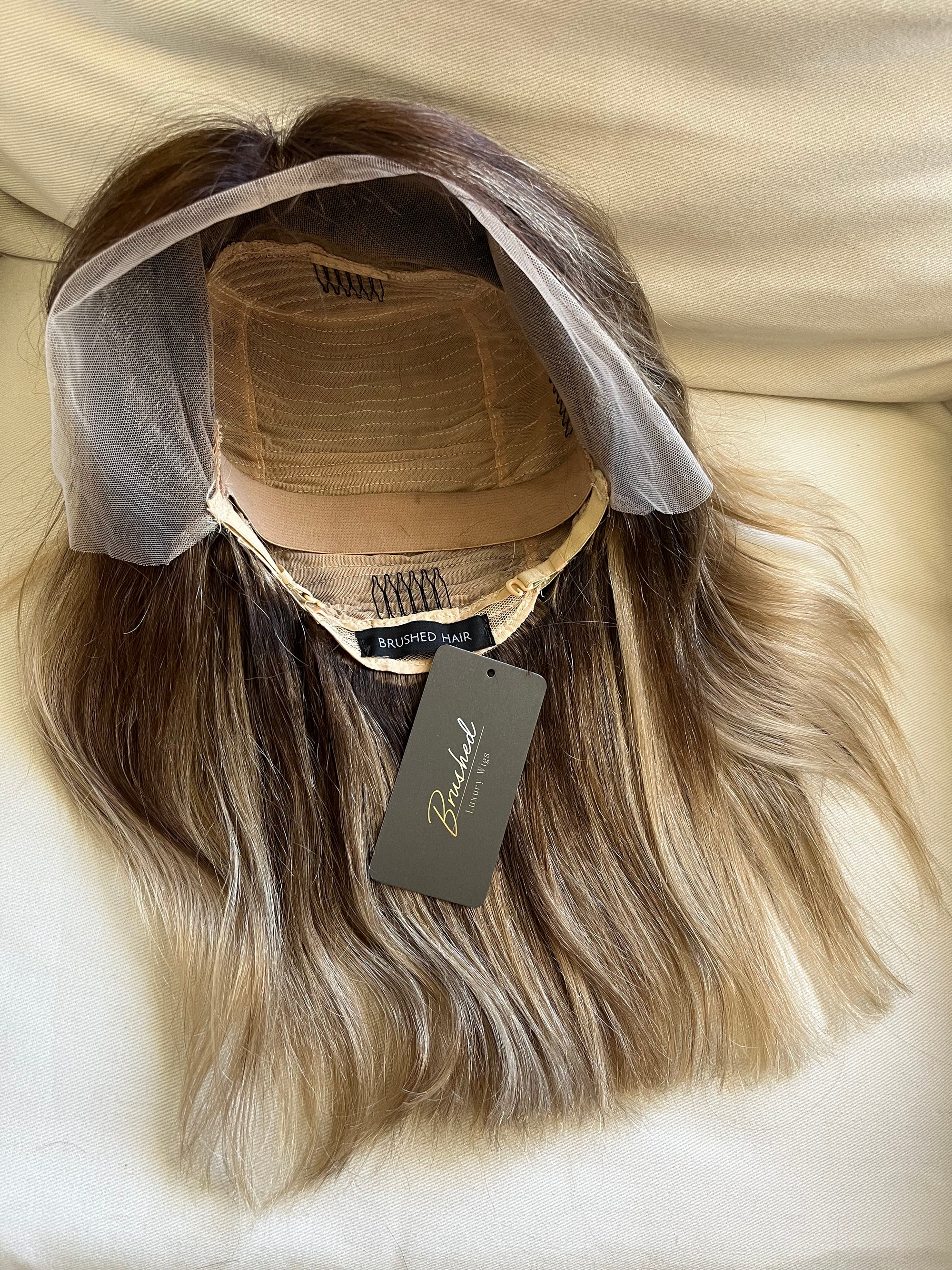 "Kate" 14" Transparent Lace Frontal