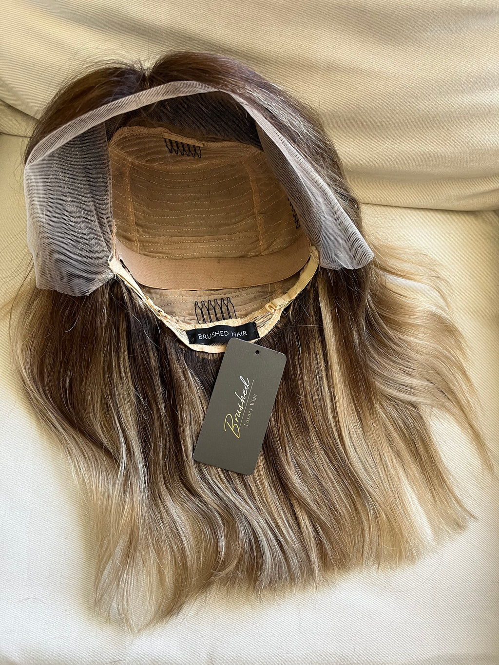 "Kate" 14" Transparent Lace Frontal