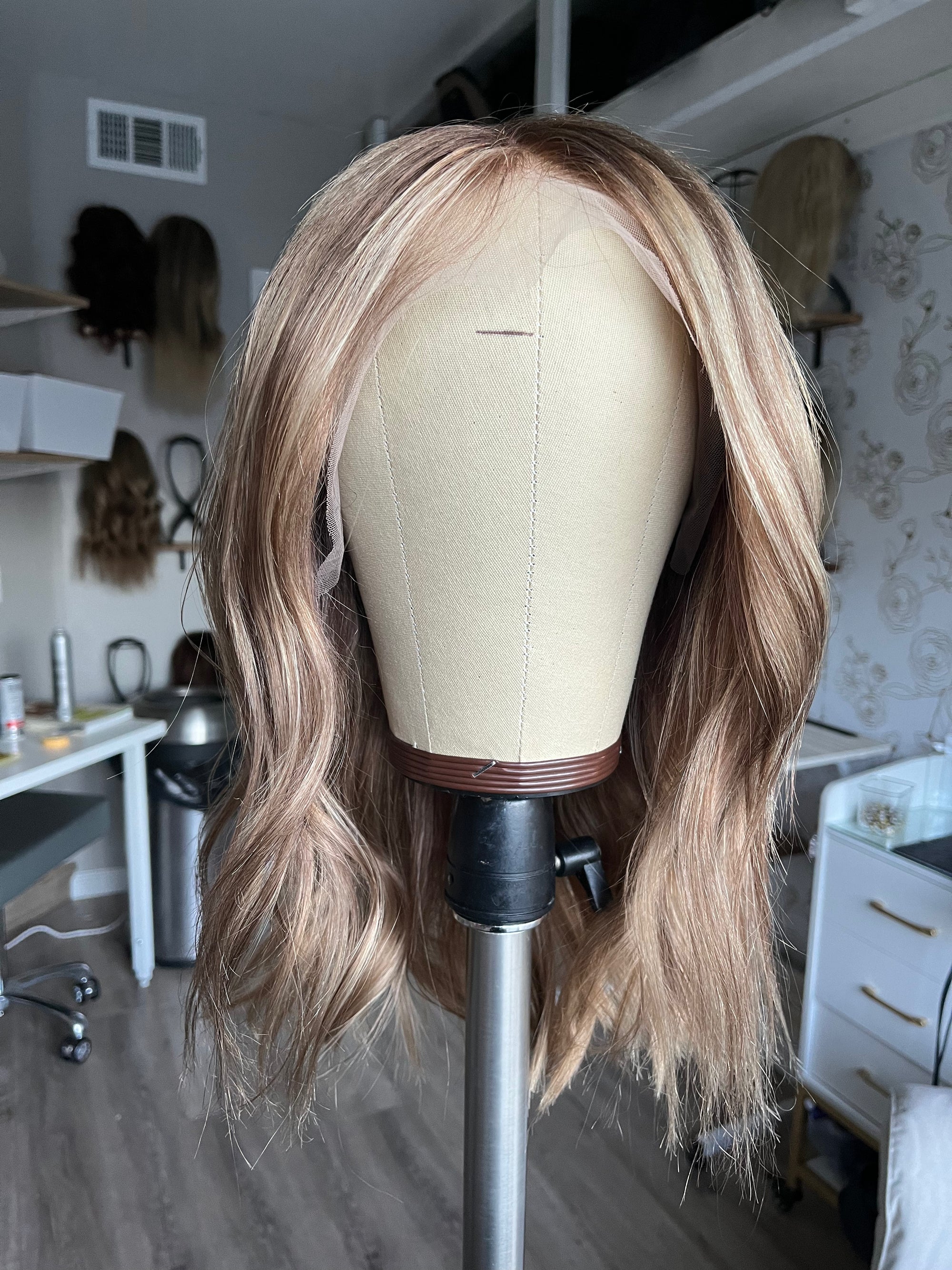 "Kate" 14" Transparent Lace Frontal