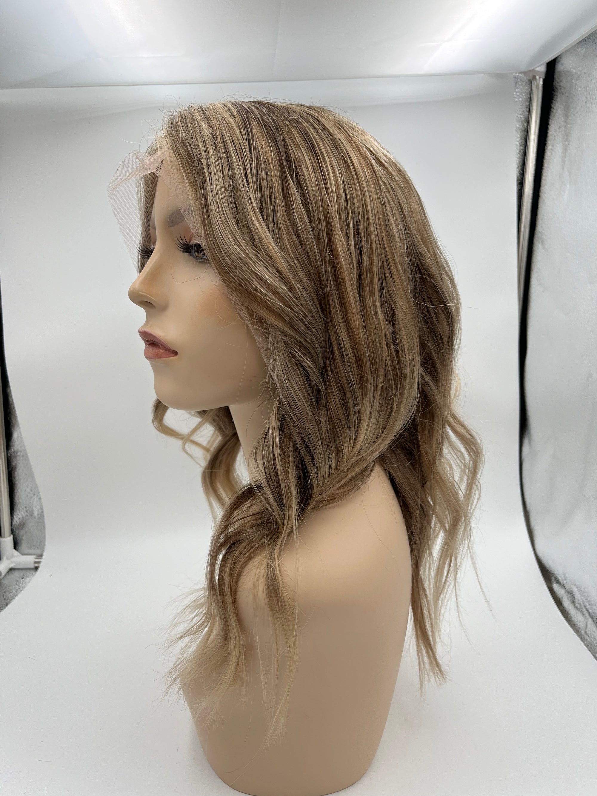 "Genna" 16" Transparent Lace Frontal